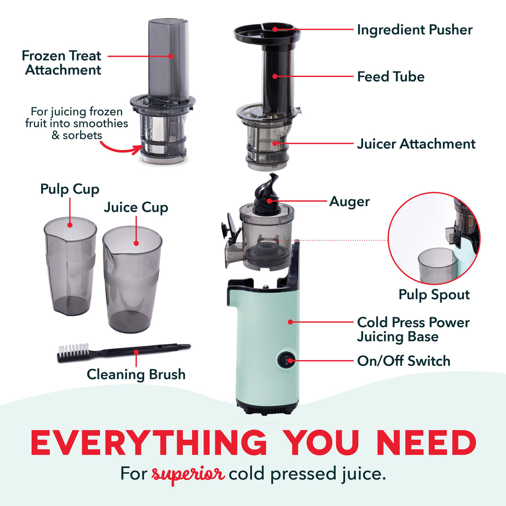 Compact Cold Press Power Juicer A3　QC 1h