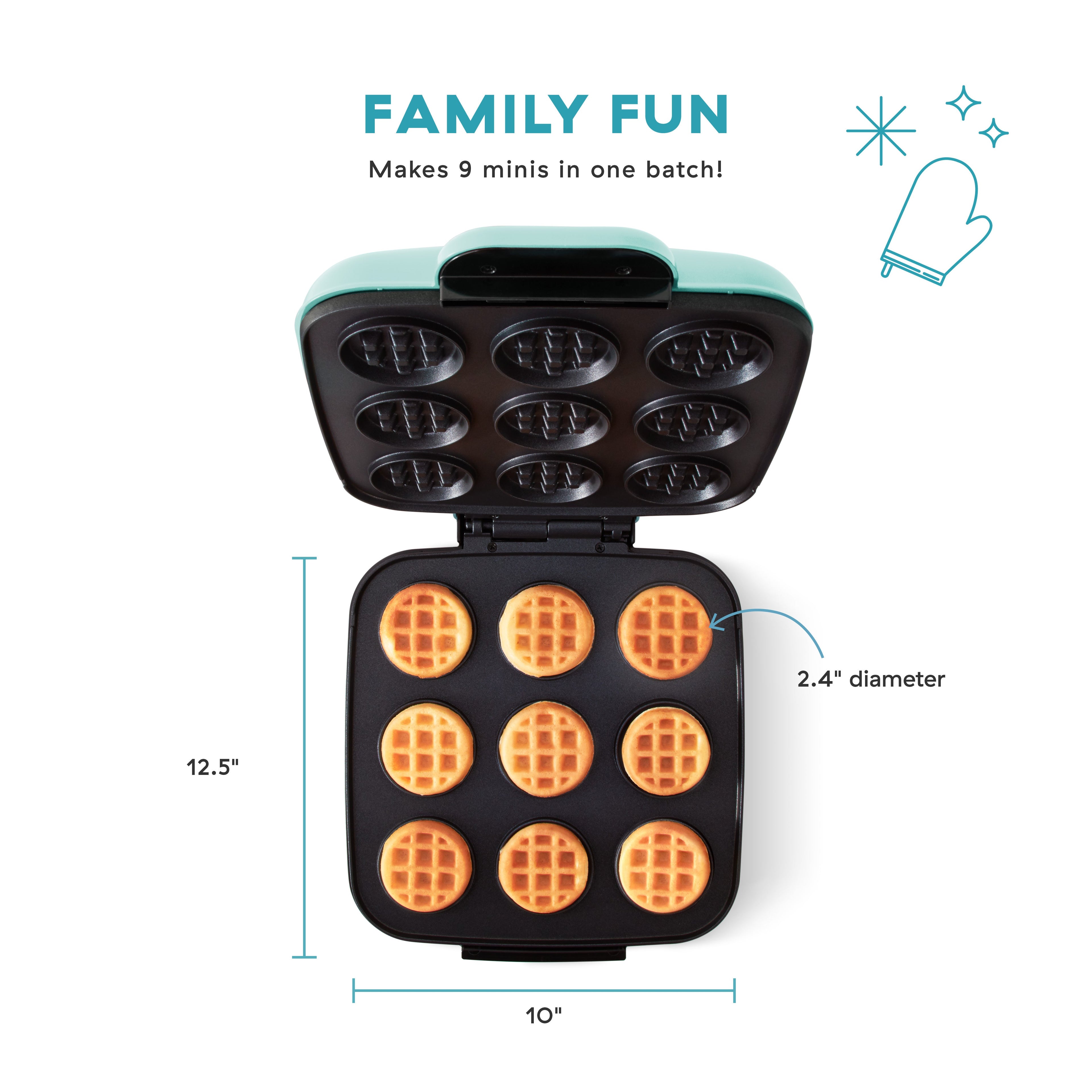 Waffle Bite Maker Q8　BJ 1J