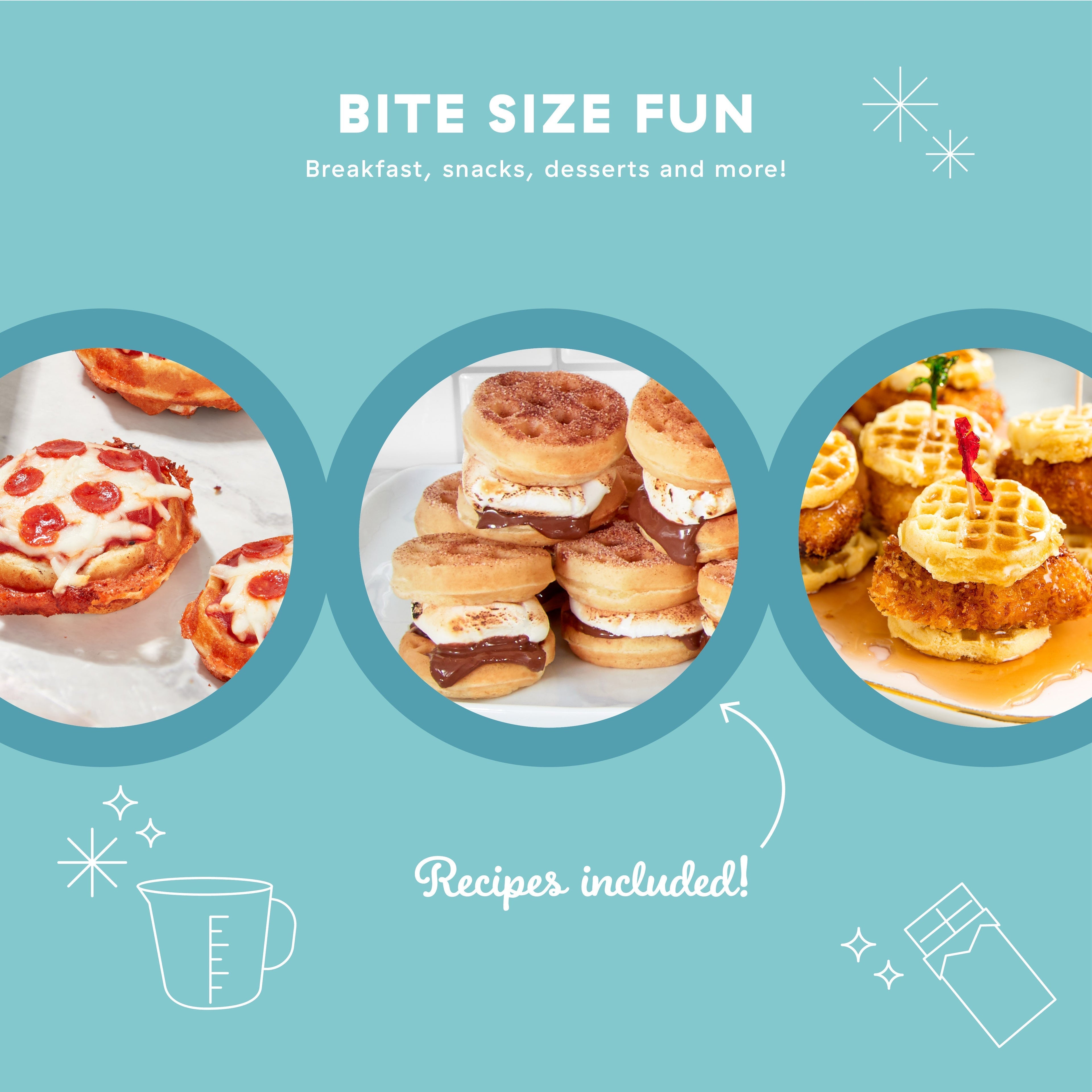 Waffle Bite Maker Q8　BJ 1J