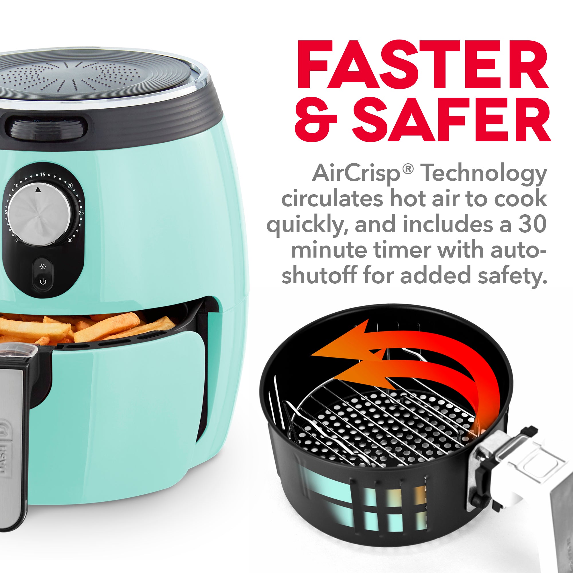 Deluxe Air Fryer 3Qt. H5　7C aN