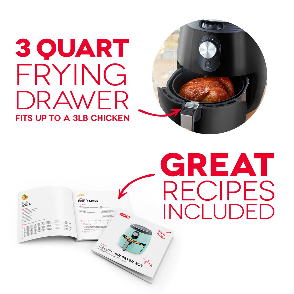 Deluxe Air Fryer 3Qt. H5　7C aN