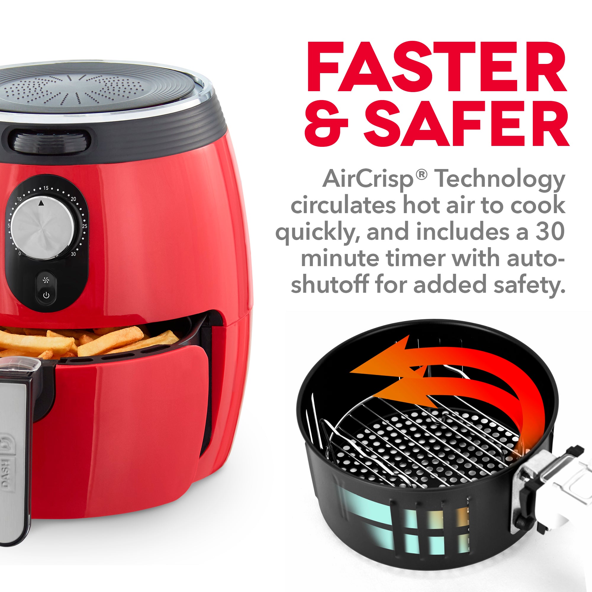 Deluxe Air Fryer 3Qt. H5　7C aN