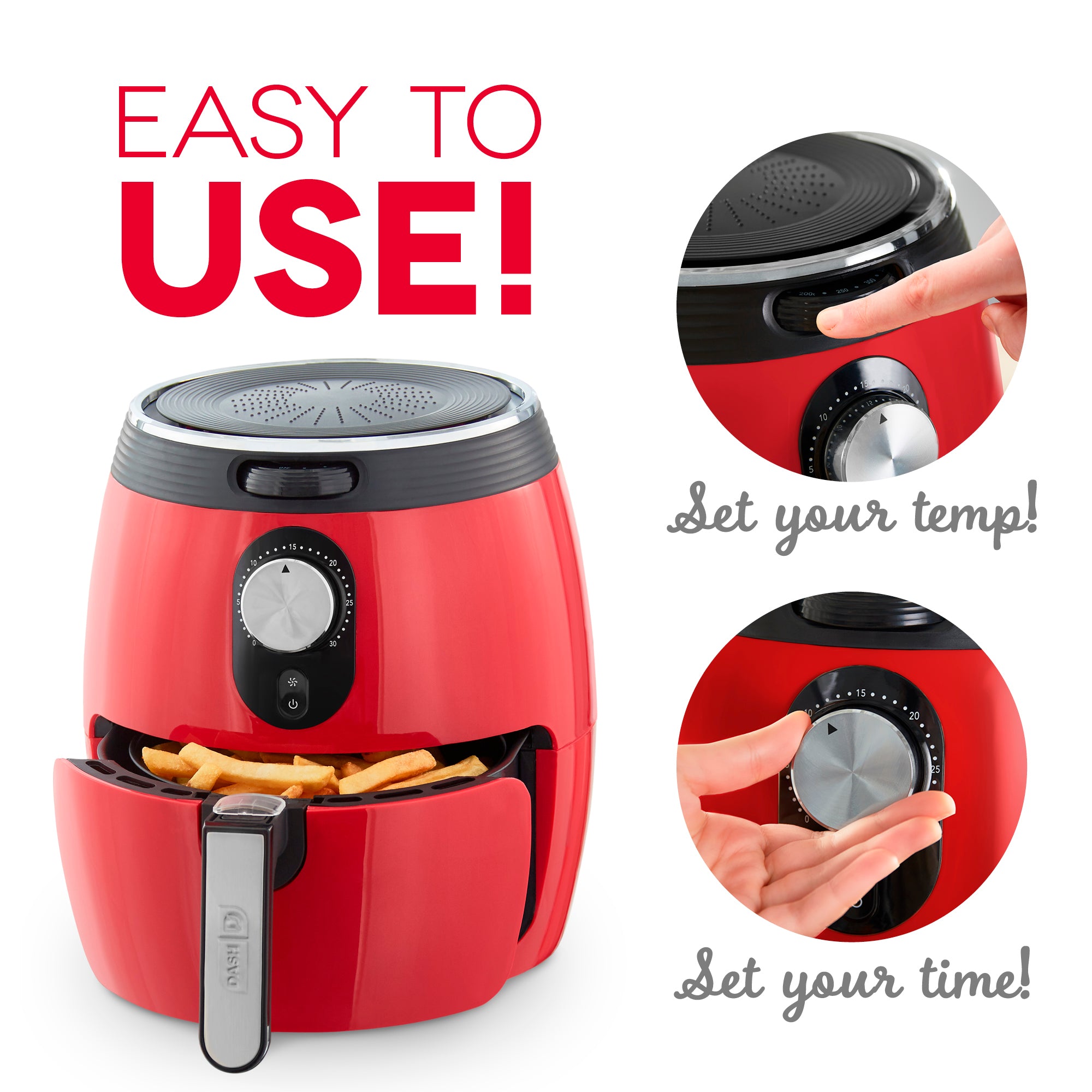 Deluxe Air Fryer 3Qt. H5　7C aN