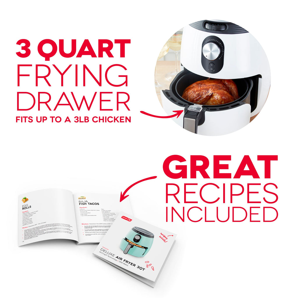 Deluxe Air Fryer 3Qt. H5　7C aN