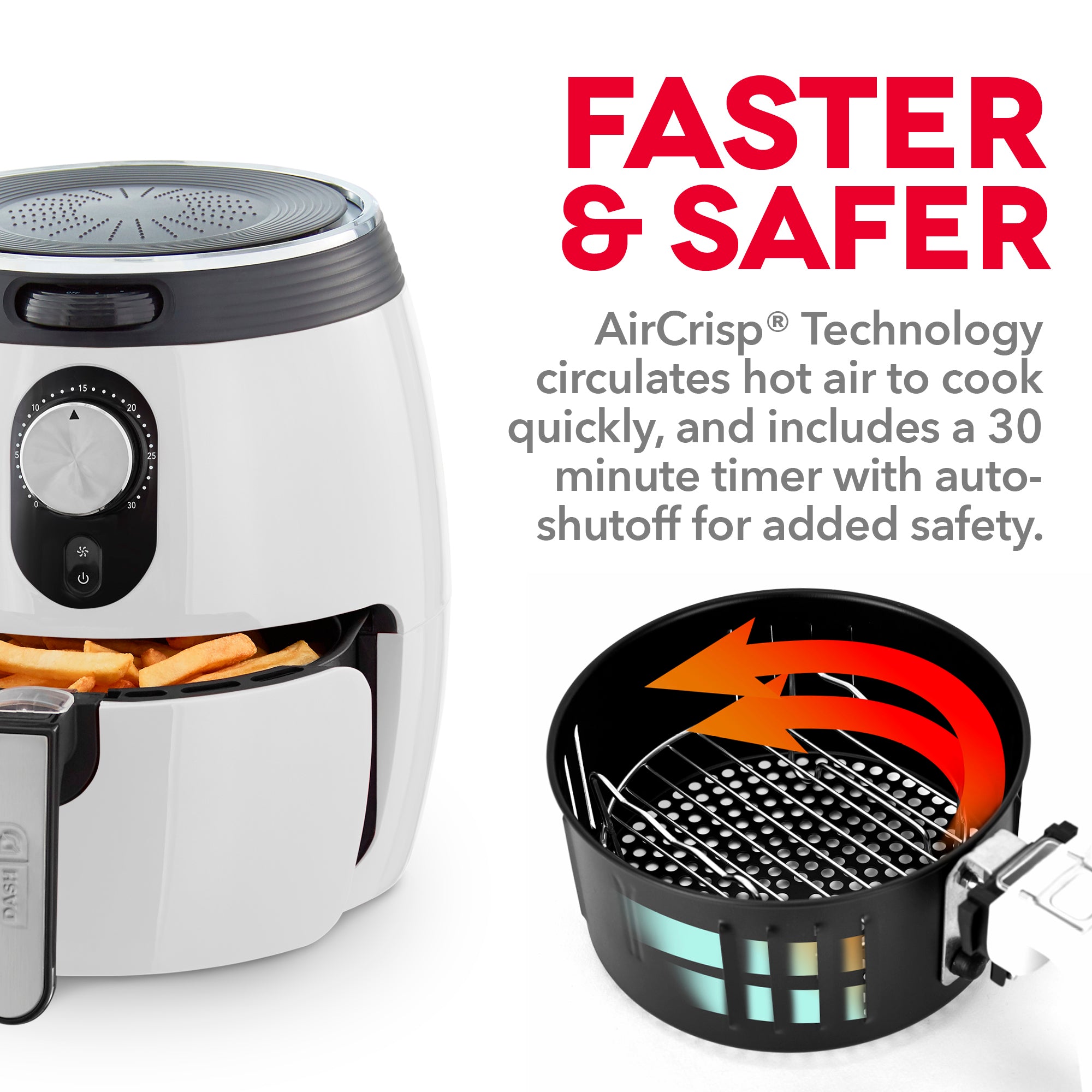 Deluxe Air Fryer 3Qt. H5　7C aN