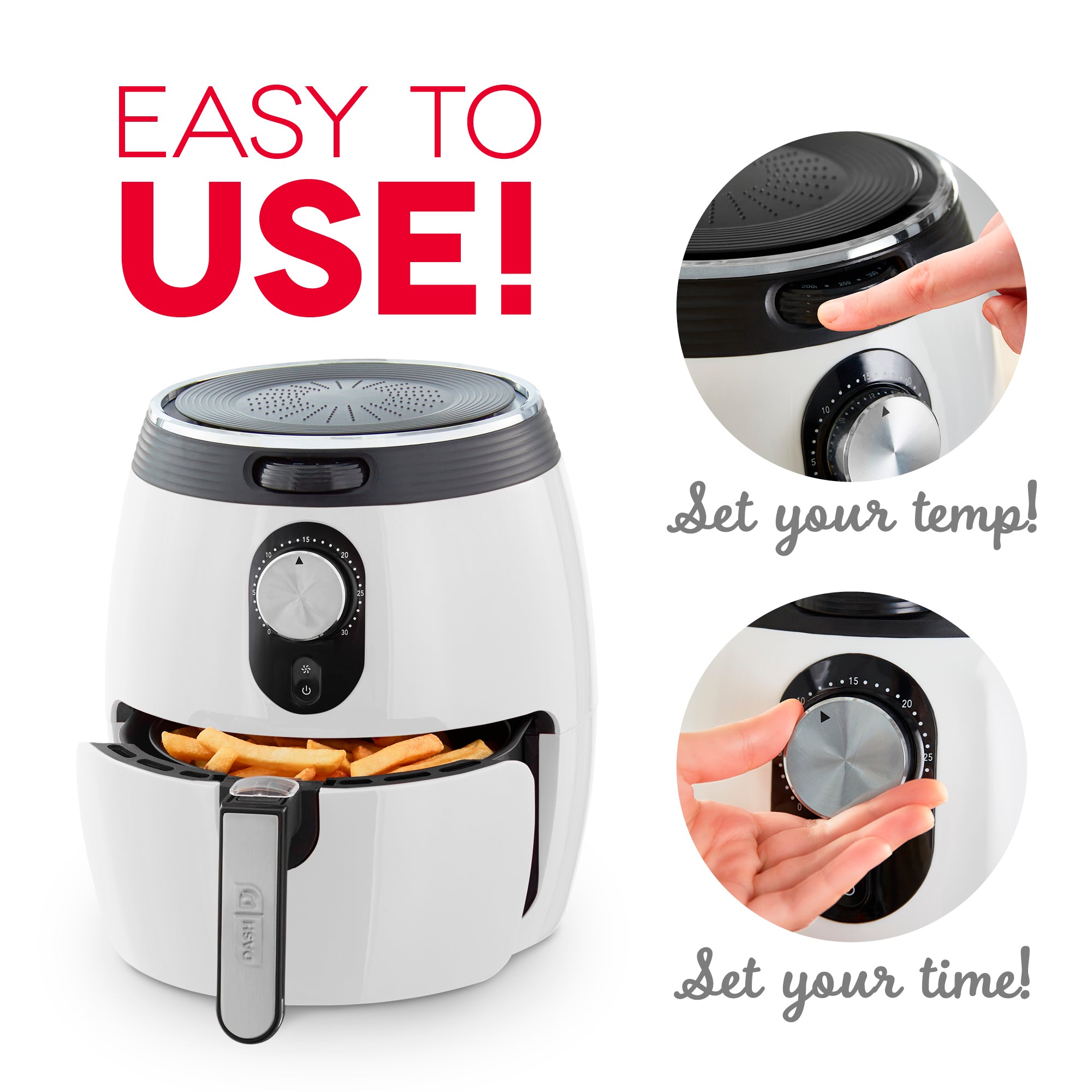 Deluxe Air Fryer 3Qt. H5　7C aN