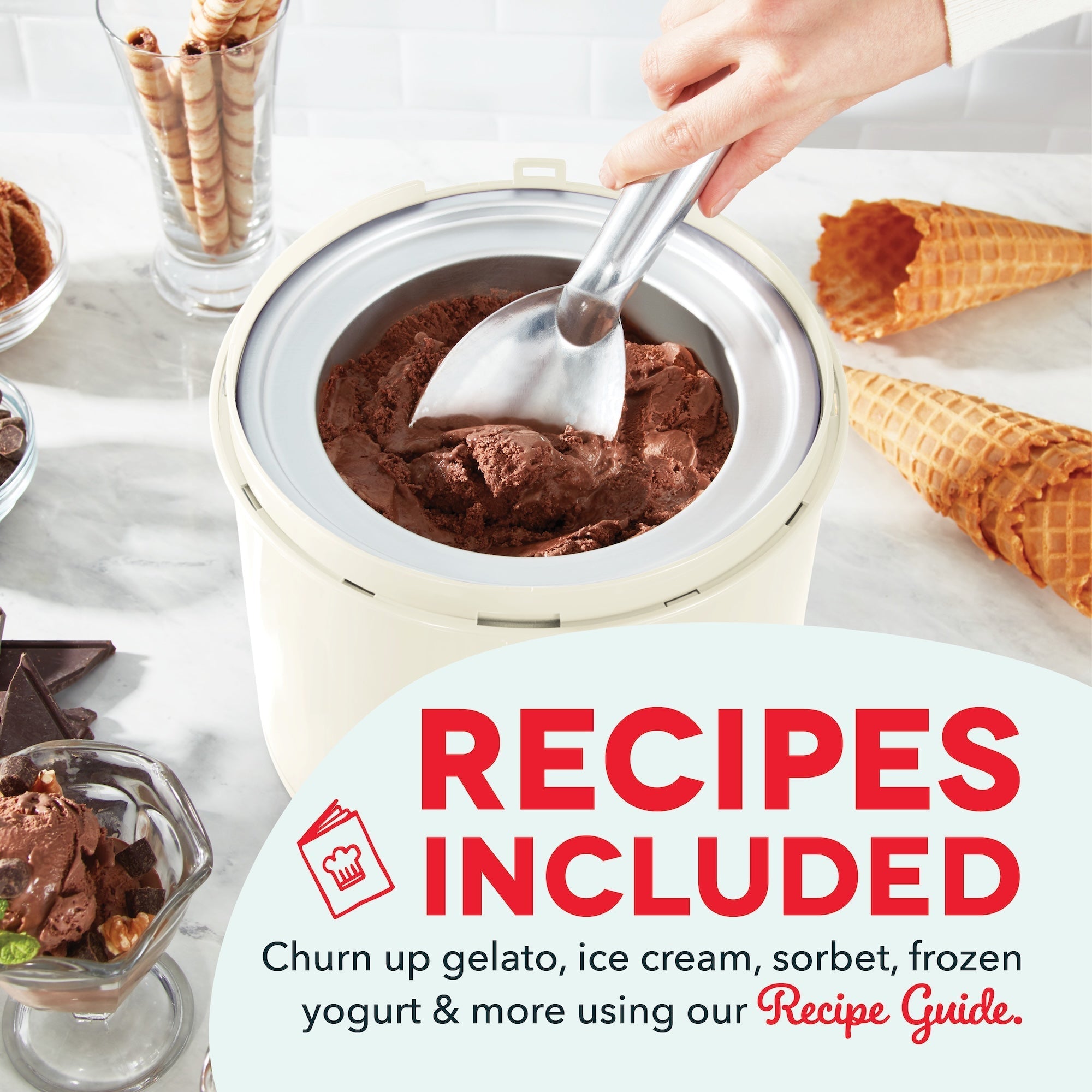 Deluxe Gelato & Ice Cream Maker E4　Tu 0W