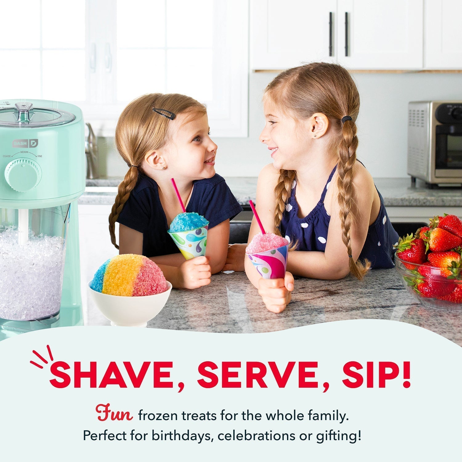 Deluxe Shaved Ice & Slushy Maker H0　q5 ut