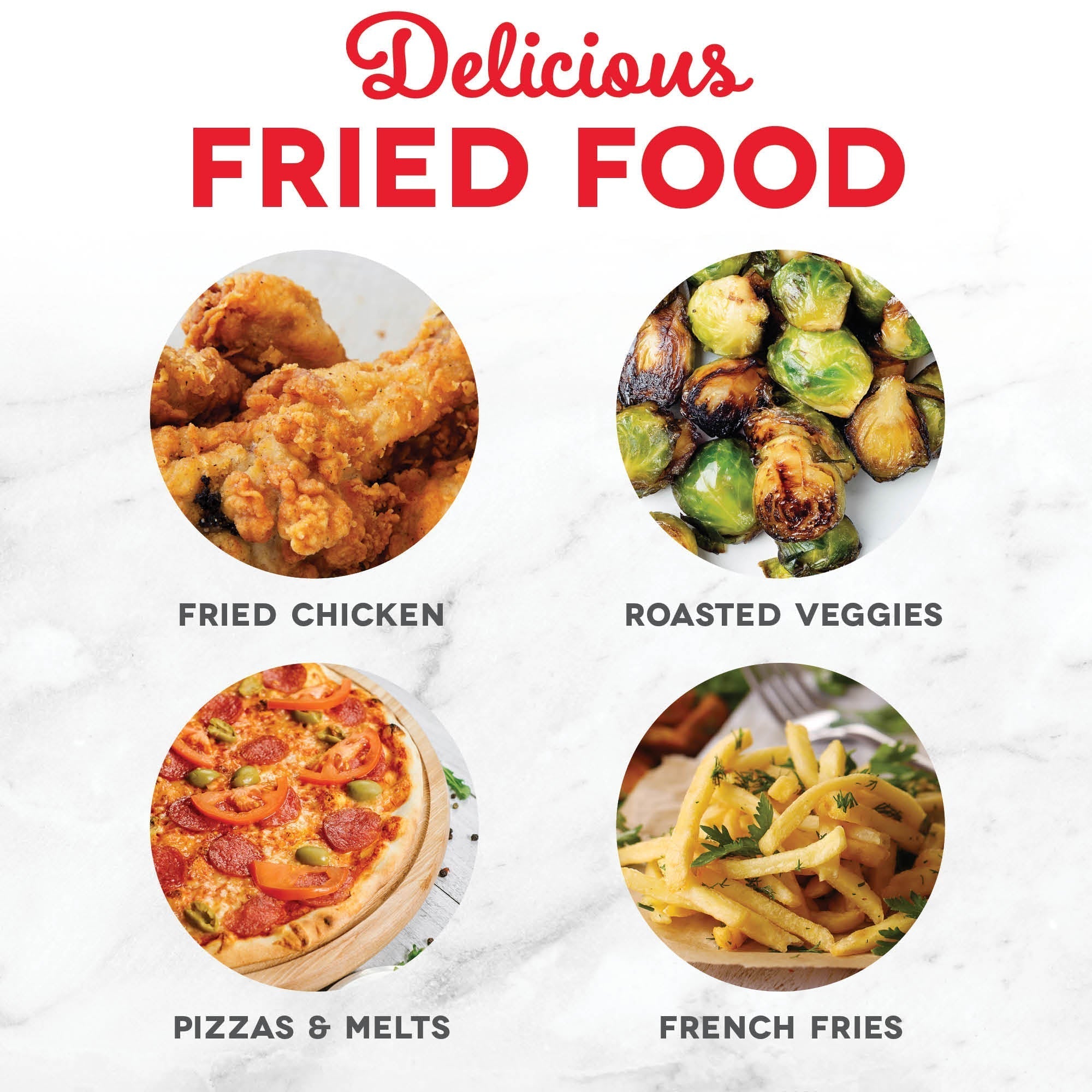 Digital Tasti-Crisp Air Fryer 2.6QT Q3　fz Xv