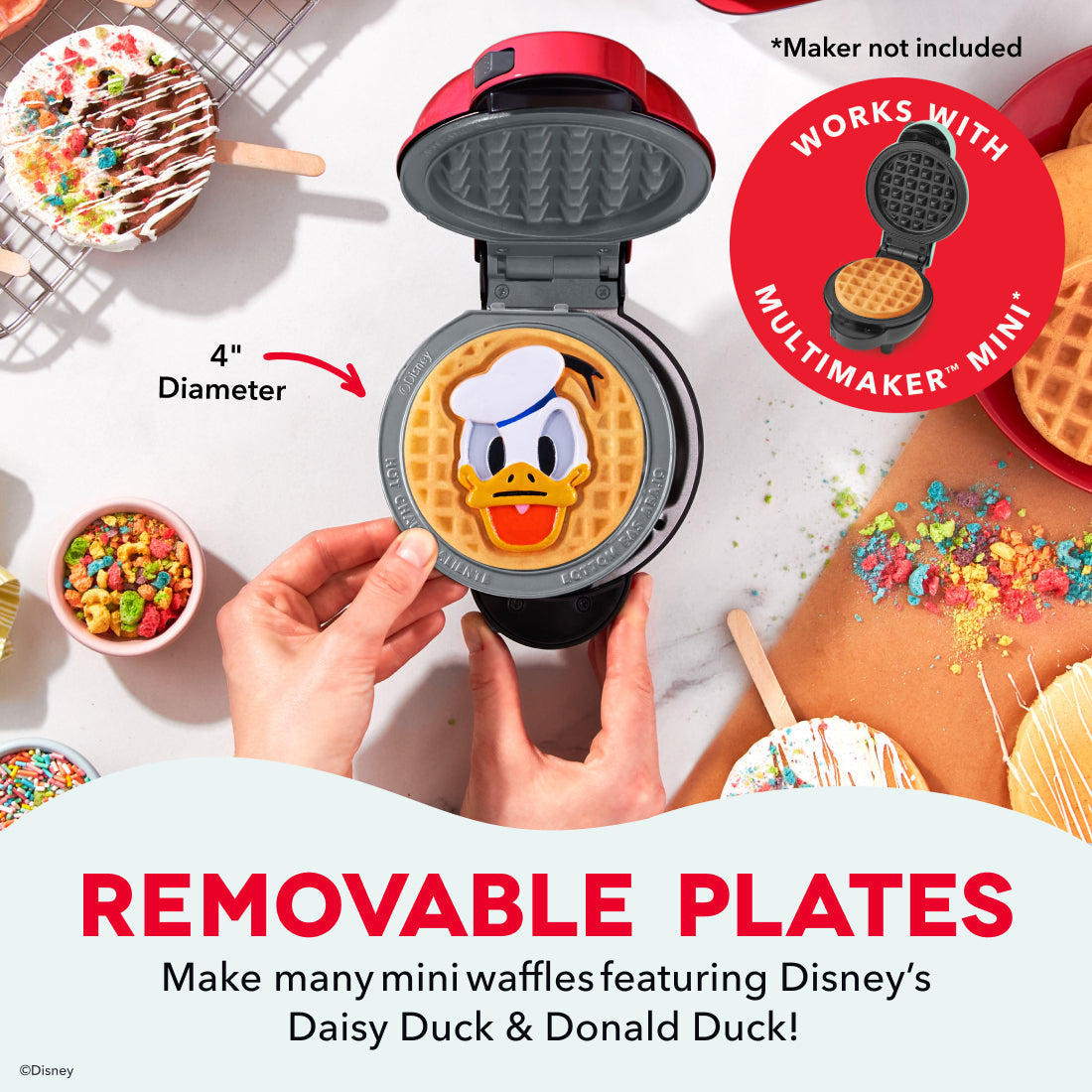 MultiMaker Mini System: Removable Plate Sets N1　XT LF