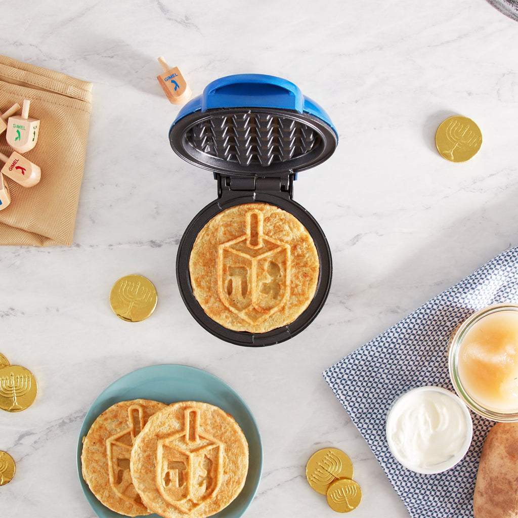 Dreidel Mini Waffle Maker K2　Vv Nf