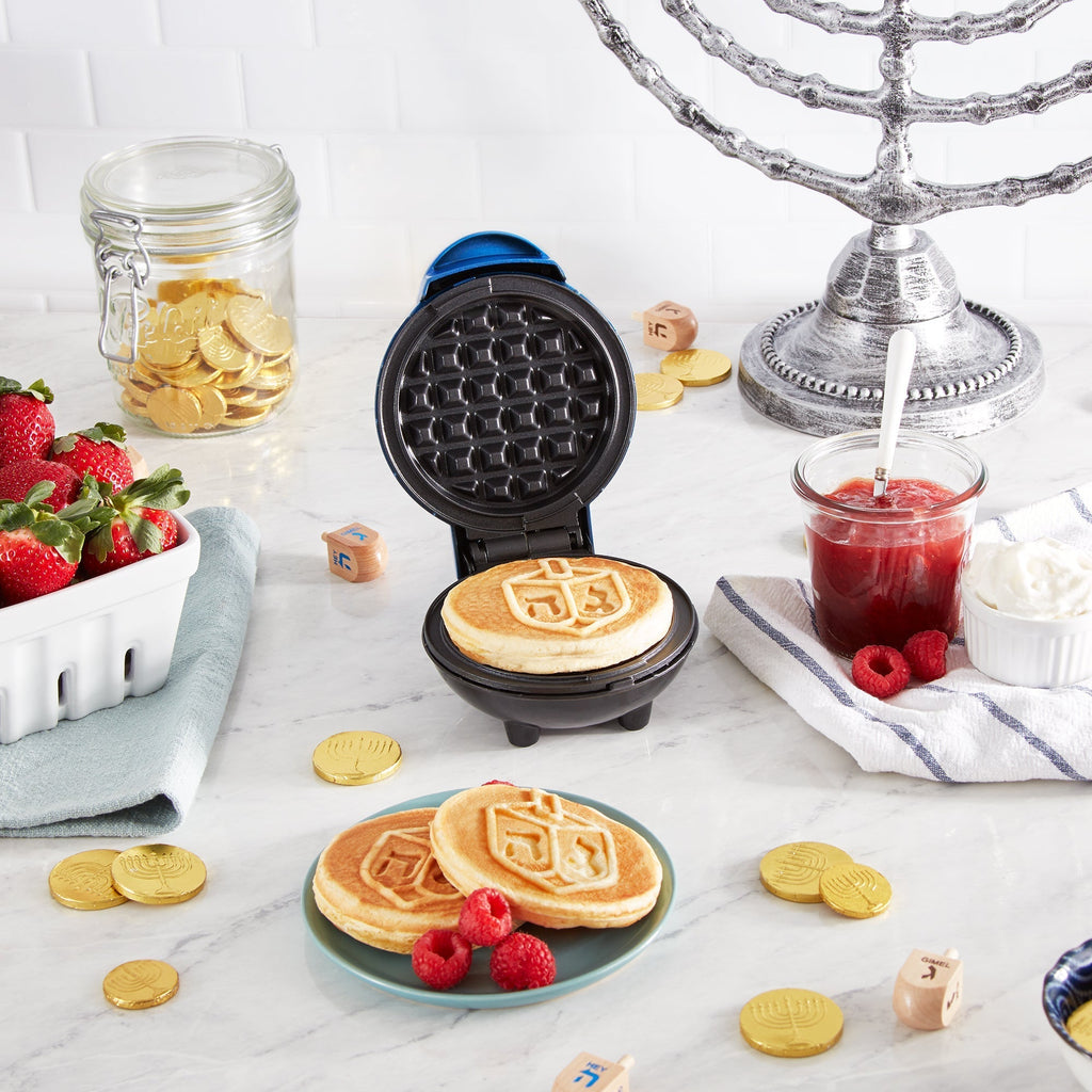 Dreidel Mini Waffle Maker K2　Vv Nf