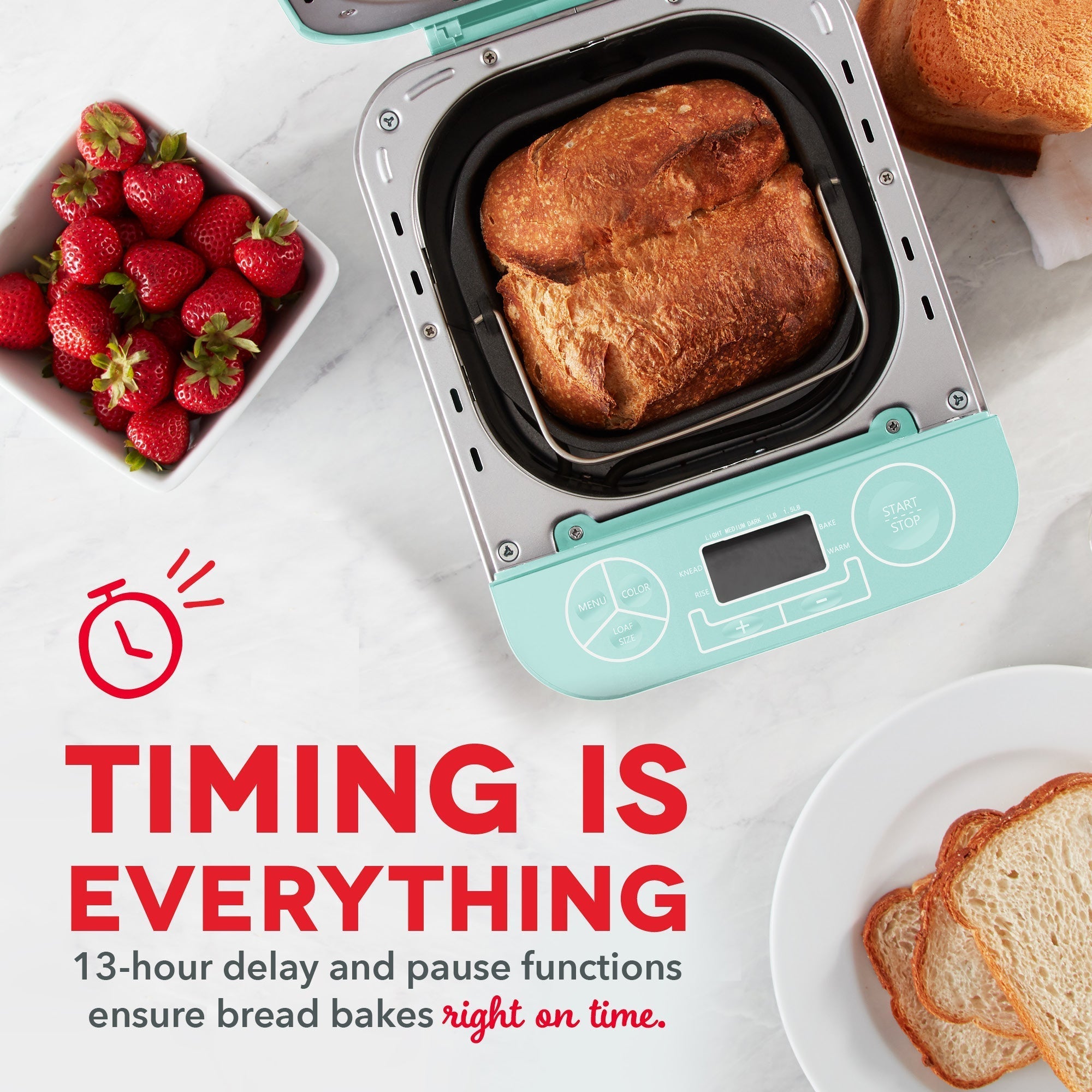 Everyday 1.5 LB Bread Maker C0　98 uZ