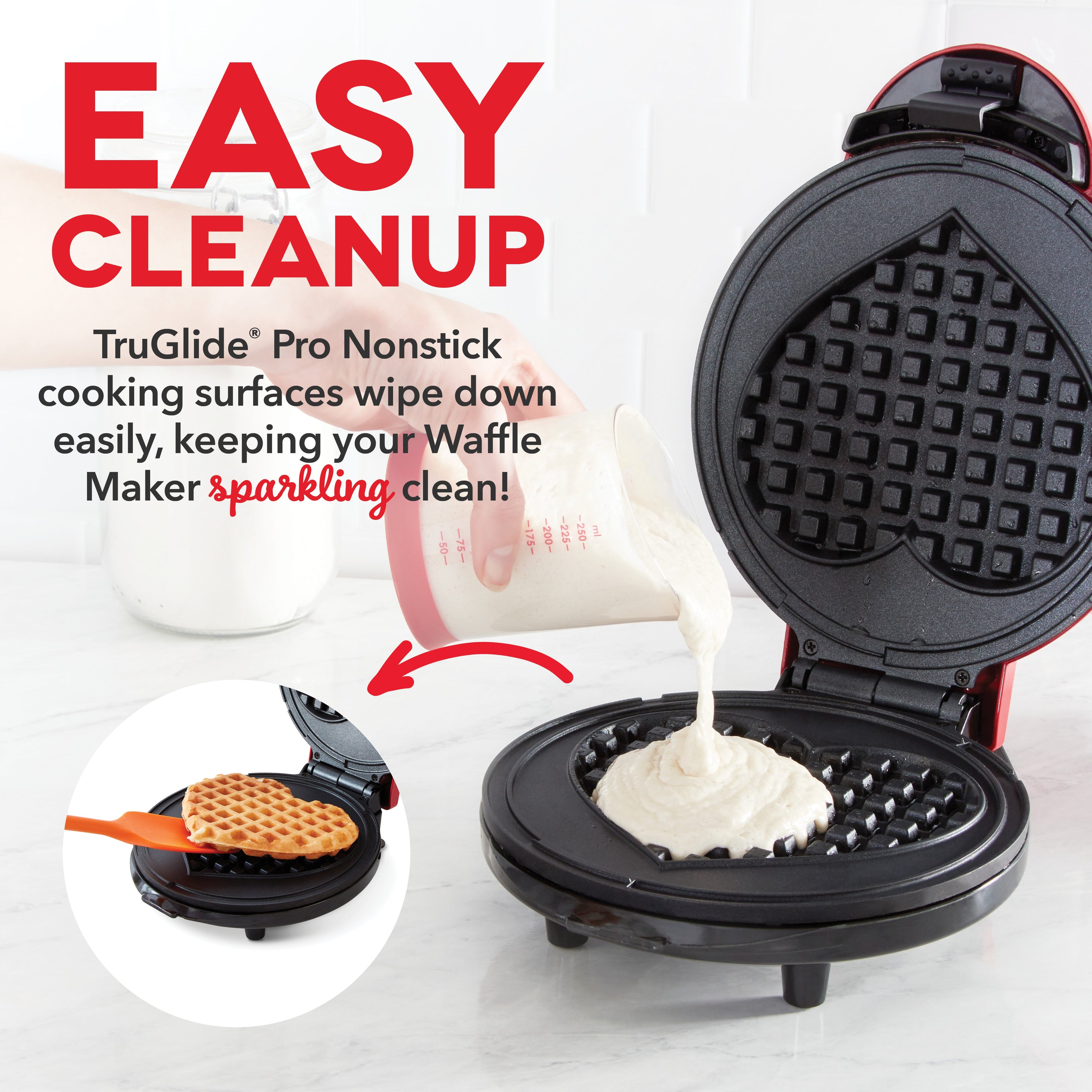 Express Heart Waffle Maker B4　OC vQ