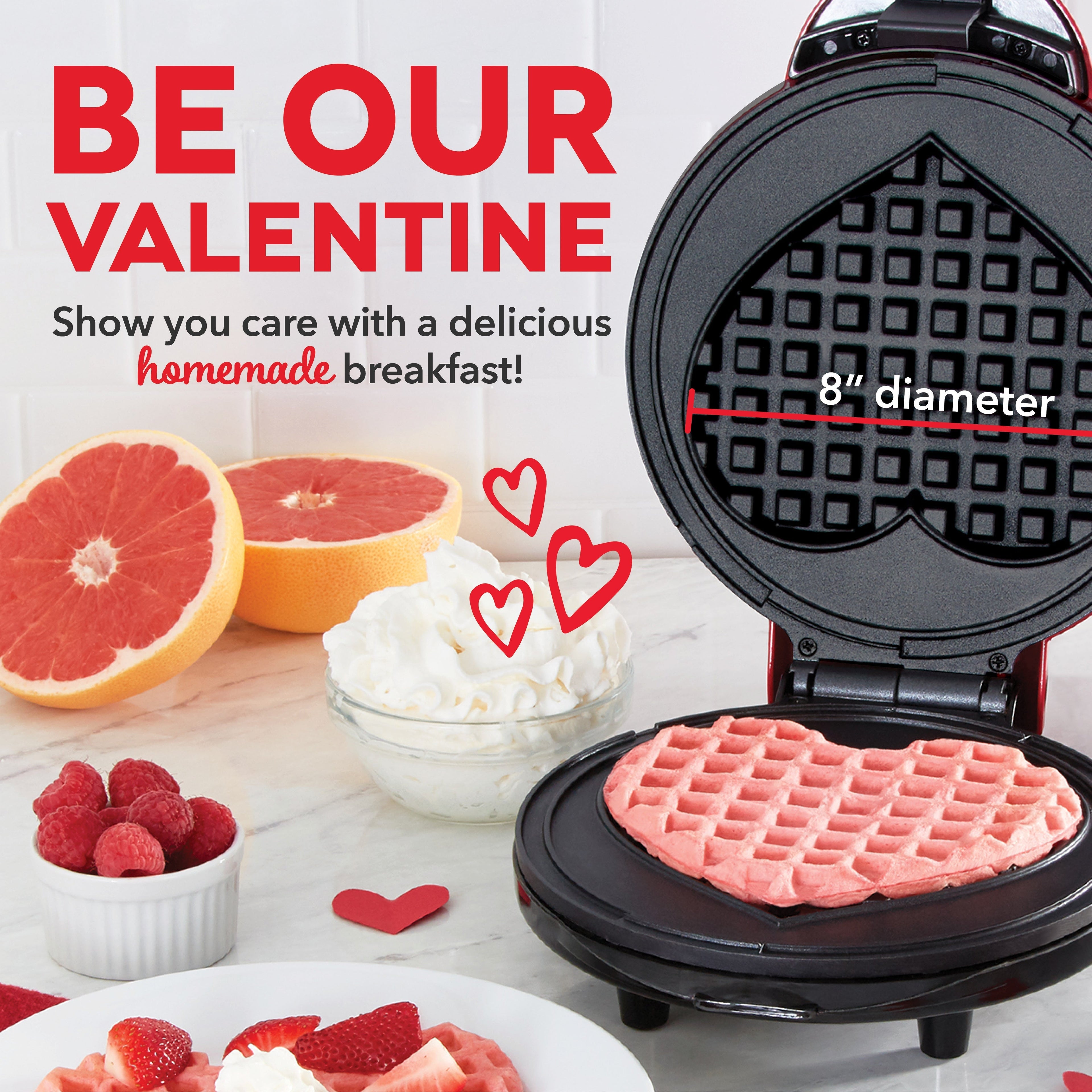 Express Heart Waffle Maker B4　OC vQ
