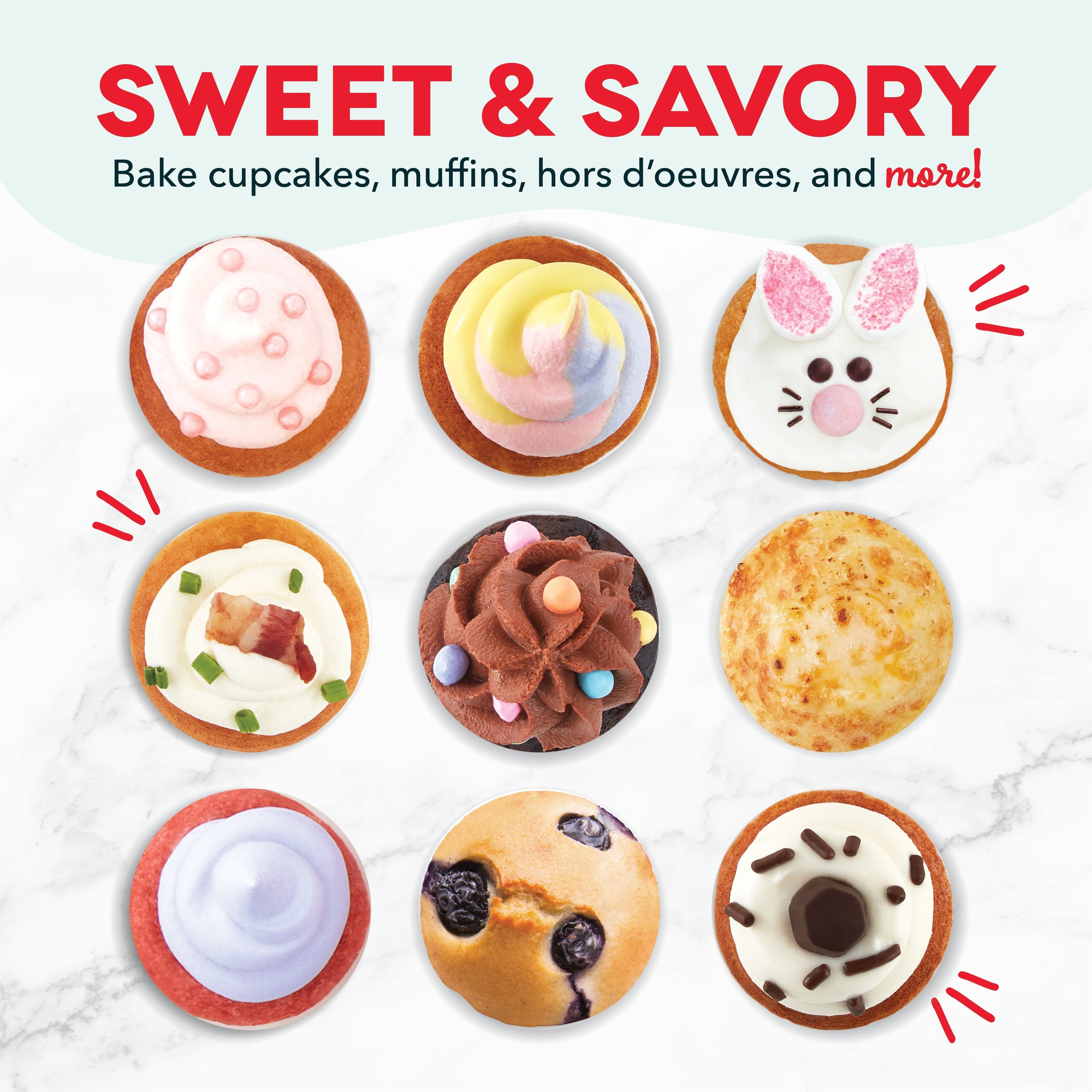 Express Mini Cupcake Maker Z4　iZ Oo