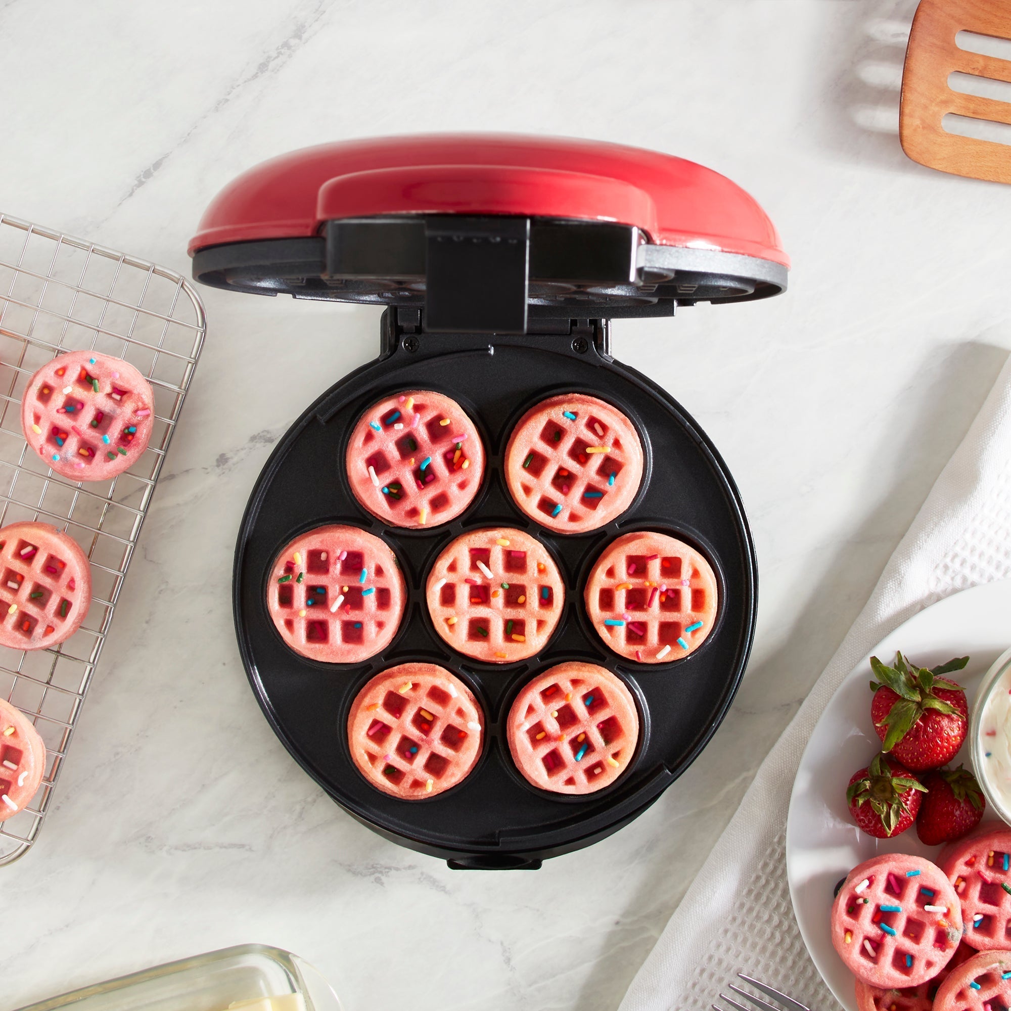 Express Waffle Bite Maker A6　5F Kn