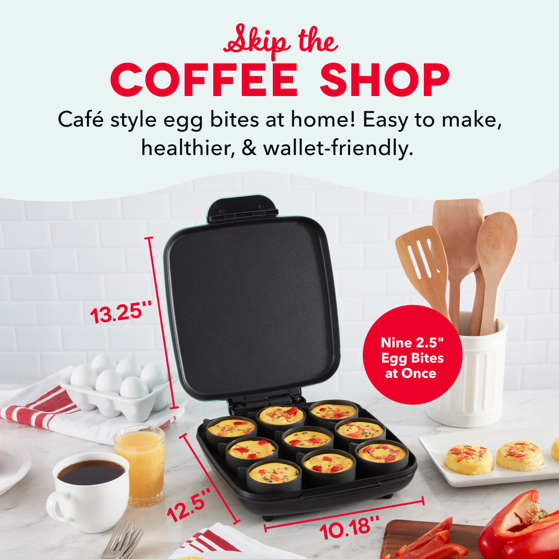 Family Size Egg Bite Maker D1　UC iu
