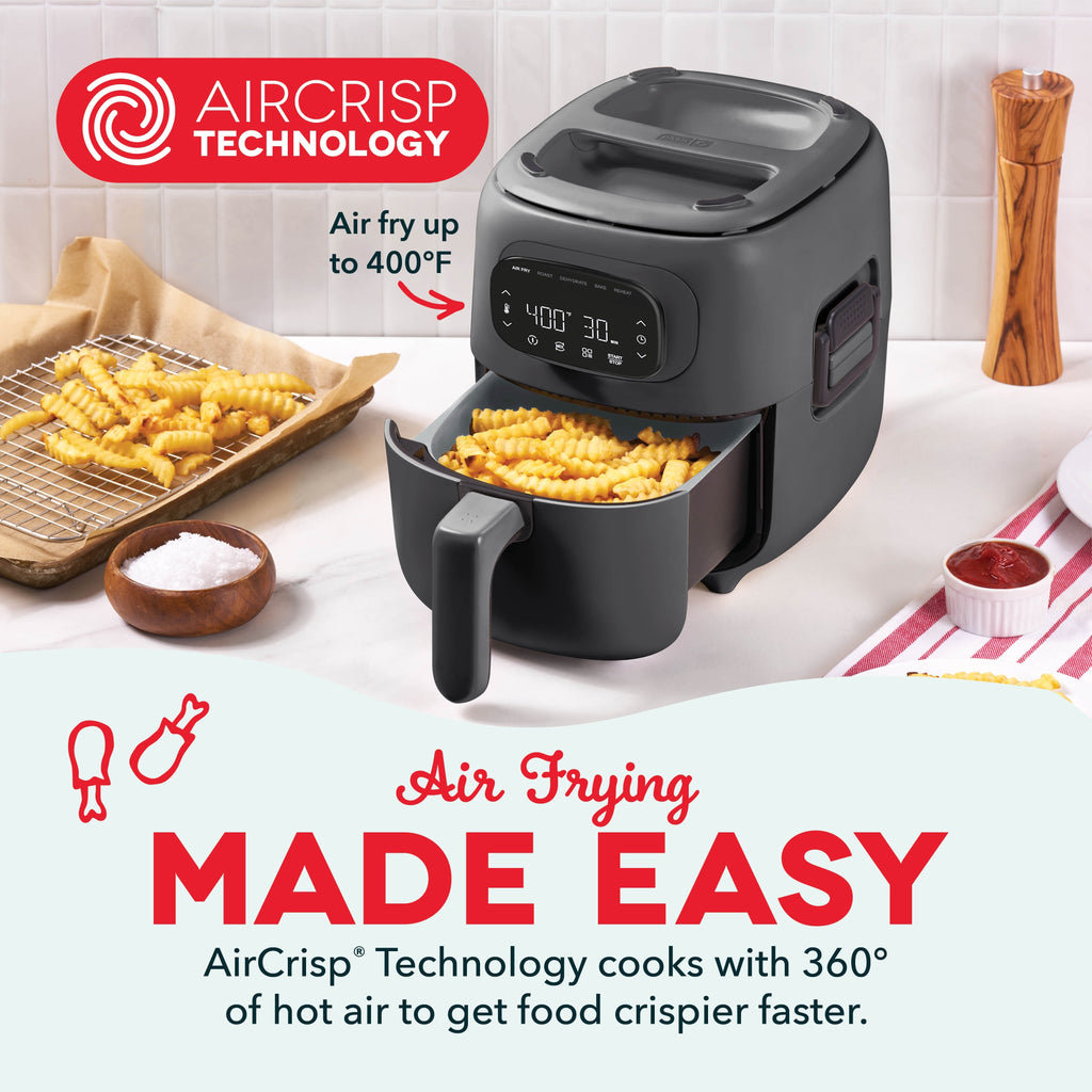 Flip & Fry Digital 2-in-1 Grill + Air Fryer Q4　Po uH