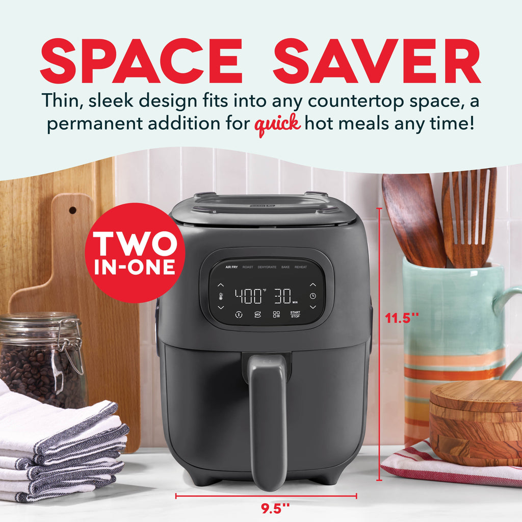 Flip & Fry Digital 2-in-1 Grill + Air Fryer Q4　Po uH