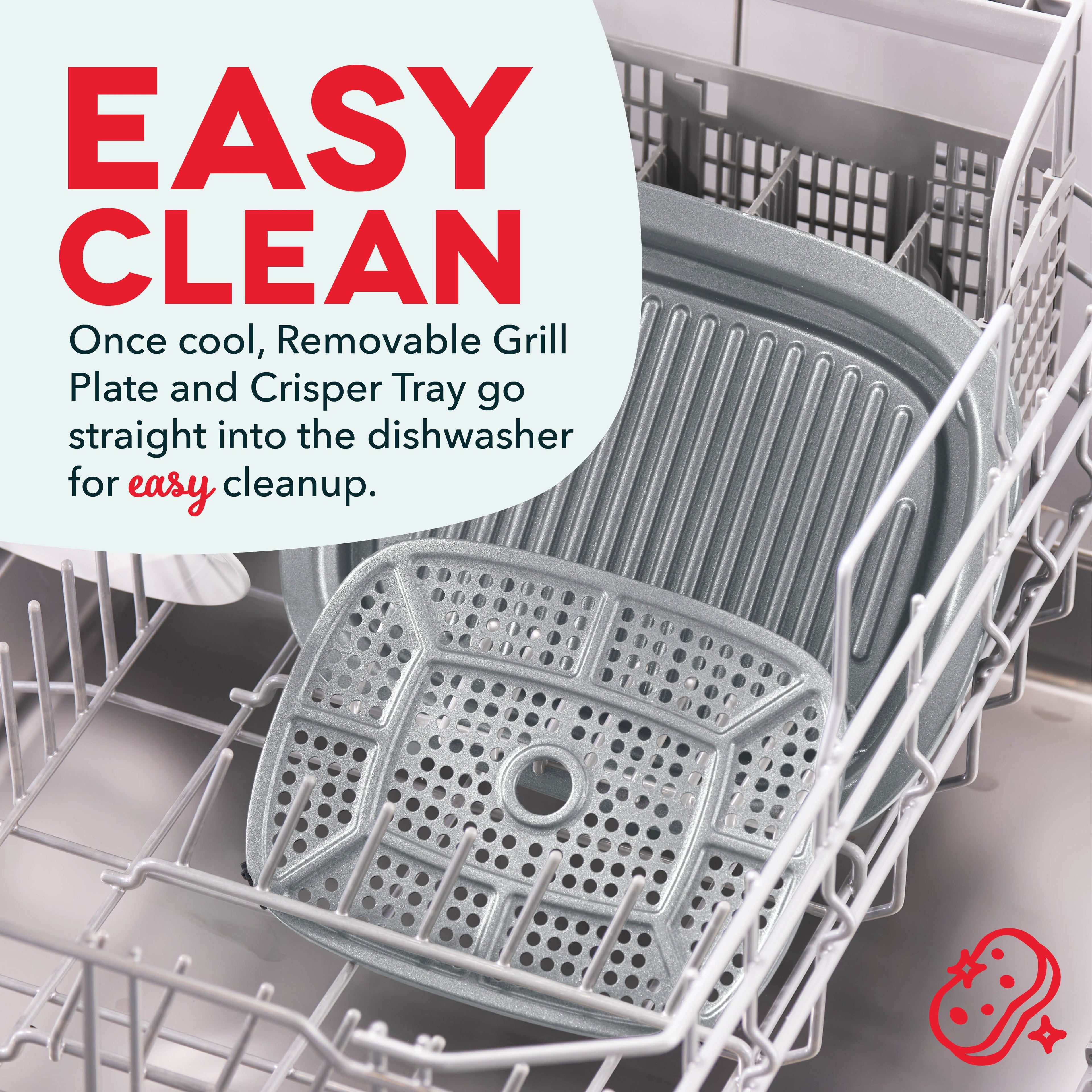 Flip & Fry Digital 2-in-1 Grill + Air Fryer Q4　Po uH