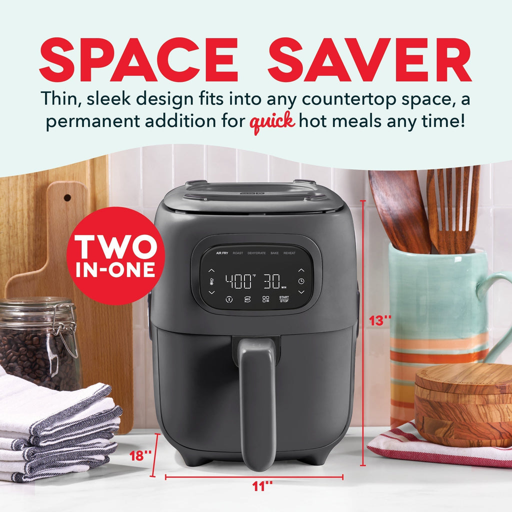 Flip & Fry Digital 2-in-1 Grill + Air Fryer Q4　Po uH