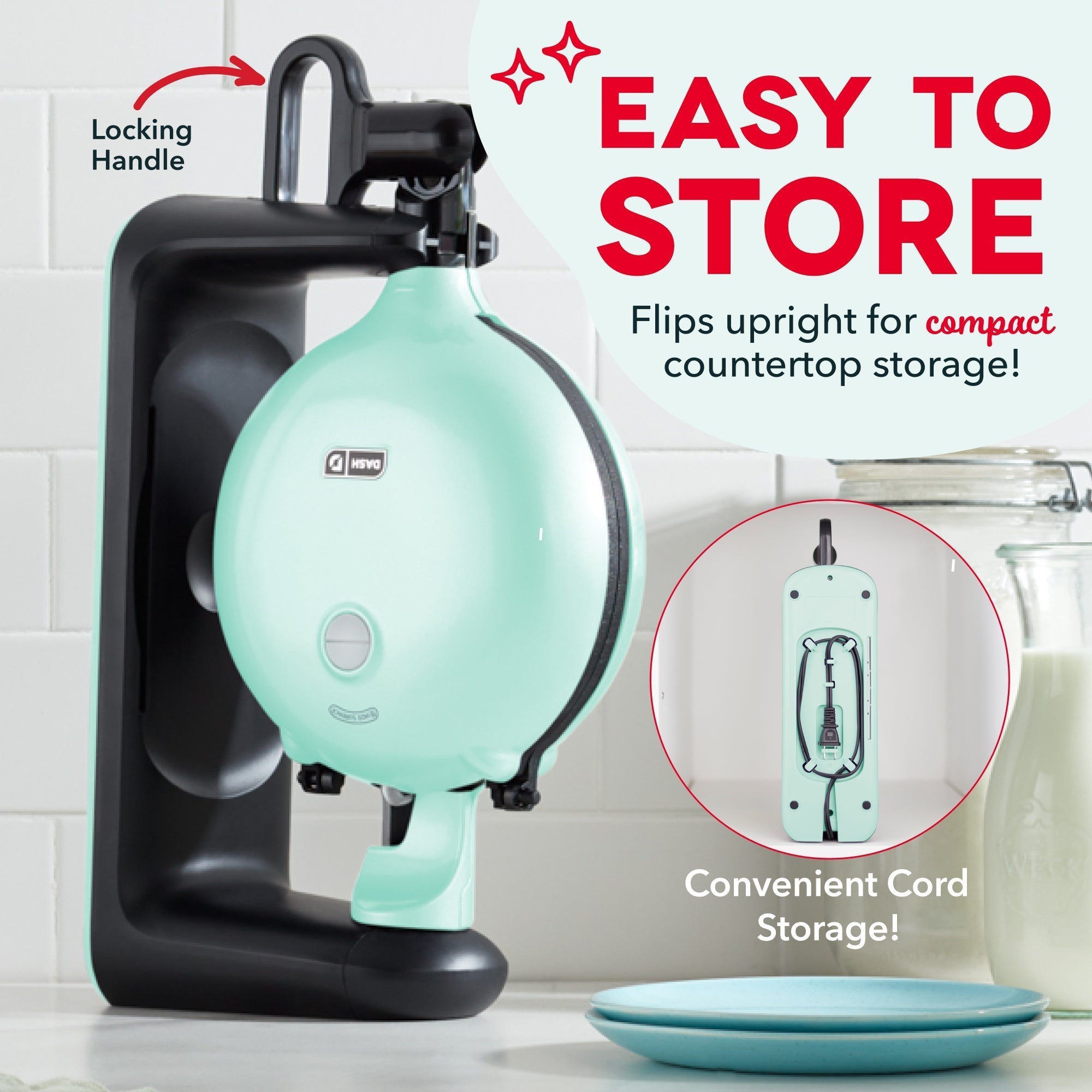 Flip Belgian Waffle Maker F0　VB UQ