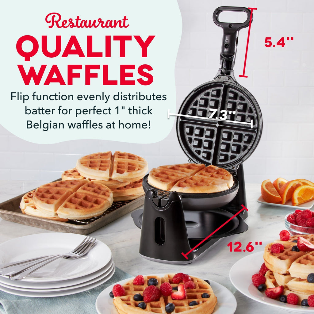 Flip Belgian Waffle Maker F0　VB UQ