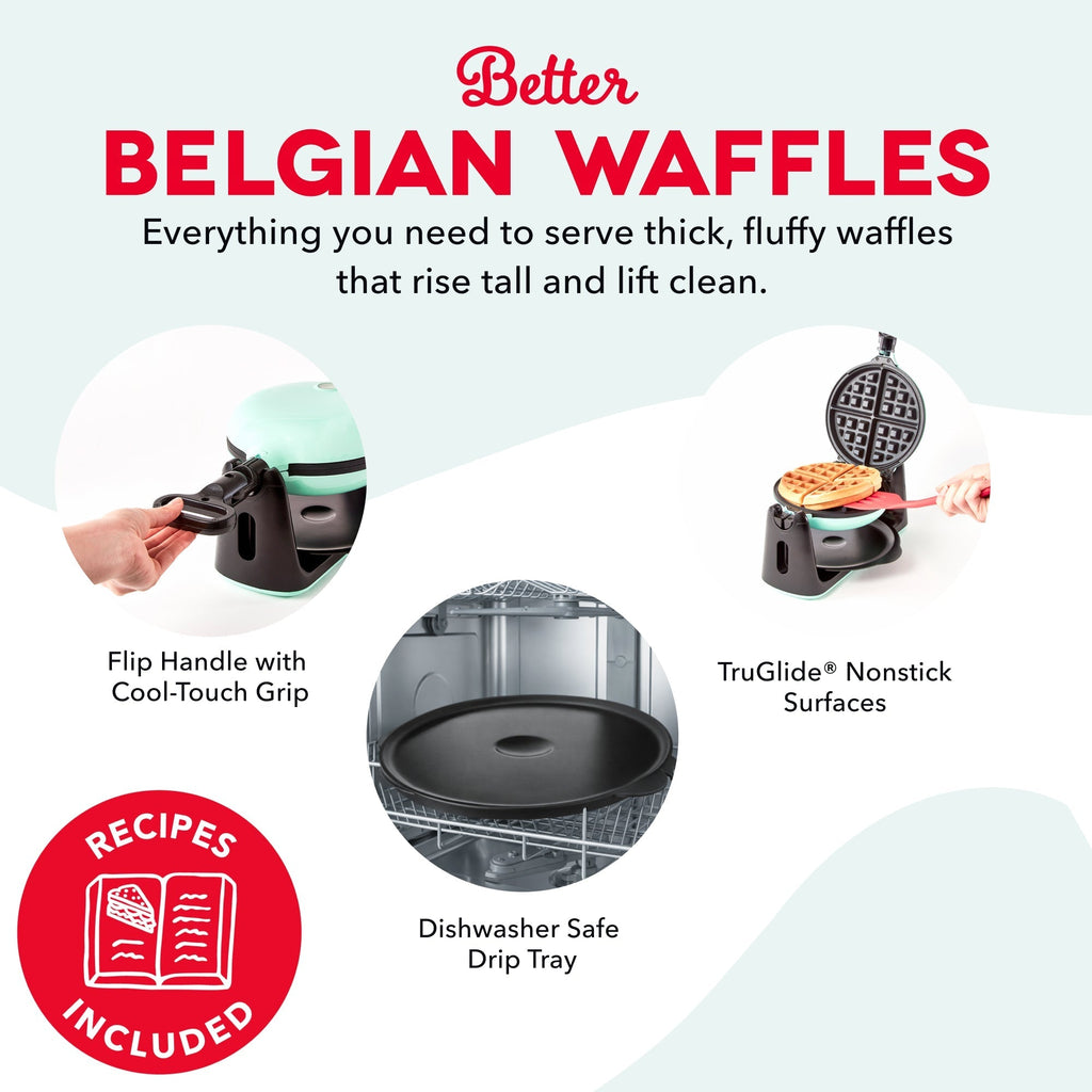 Flip Belgian Waffle Maker F0　VB UQ