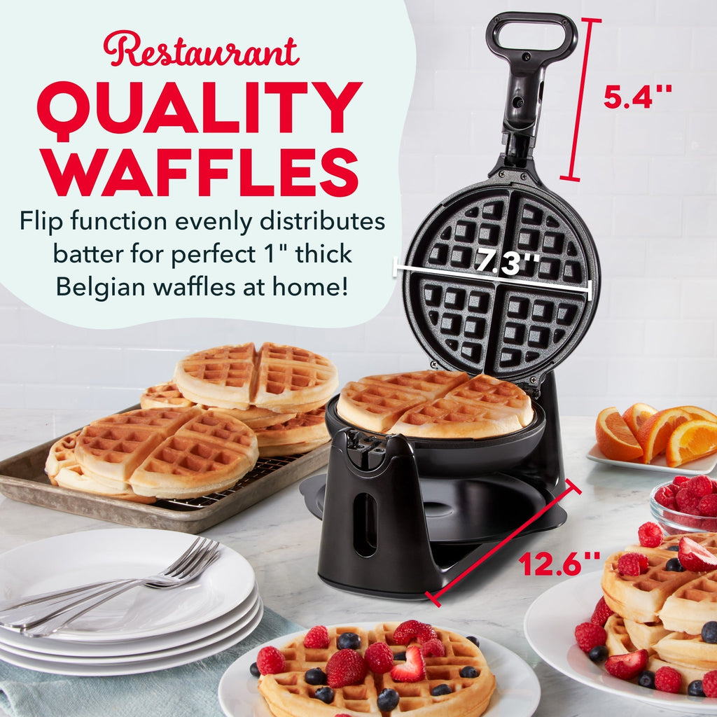 Flip Belgian Waffle Maker F0　VB UQ