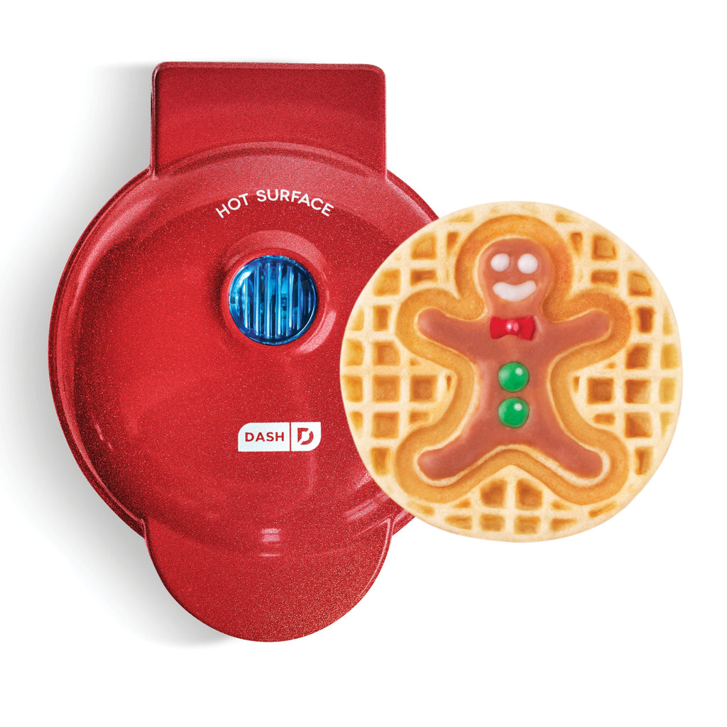 Gingerbread Man Mini Waffle Maker C6　Ay Mn