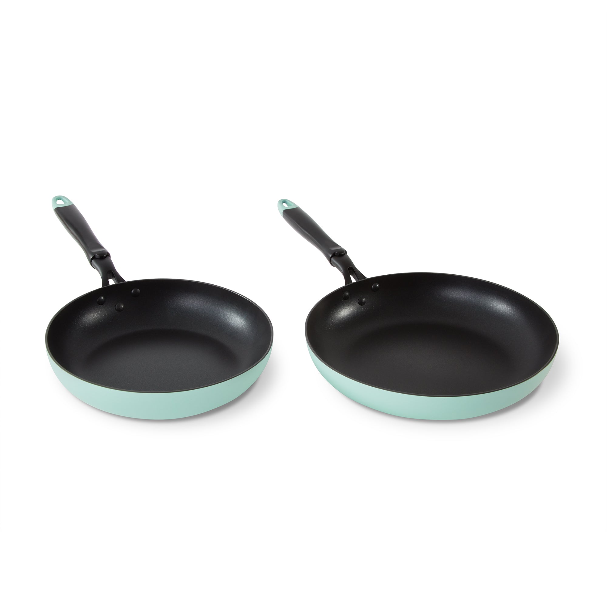 Hard Anodized 2pc Fry Pan Set E7　tY Ya