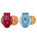 Holiday Mini Waffle Maker 2-Pack C1　Ak WK