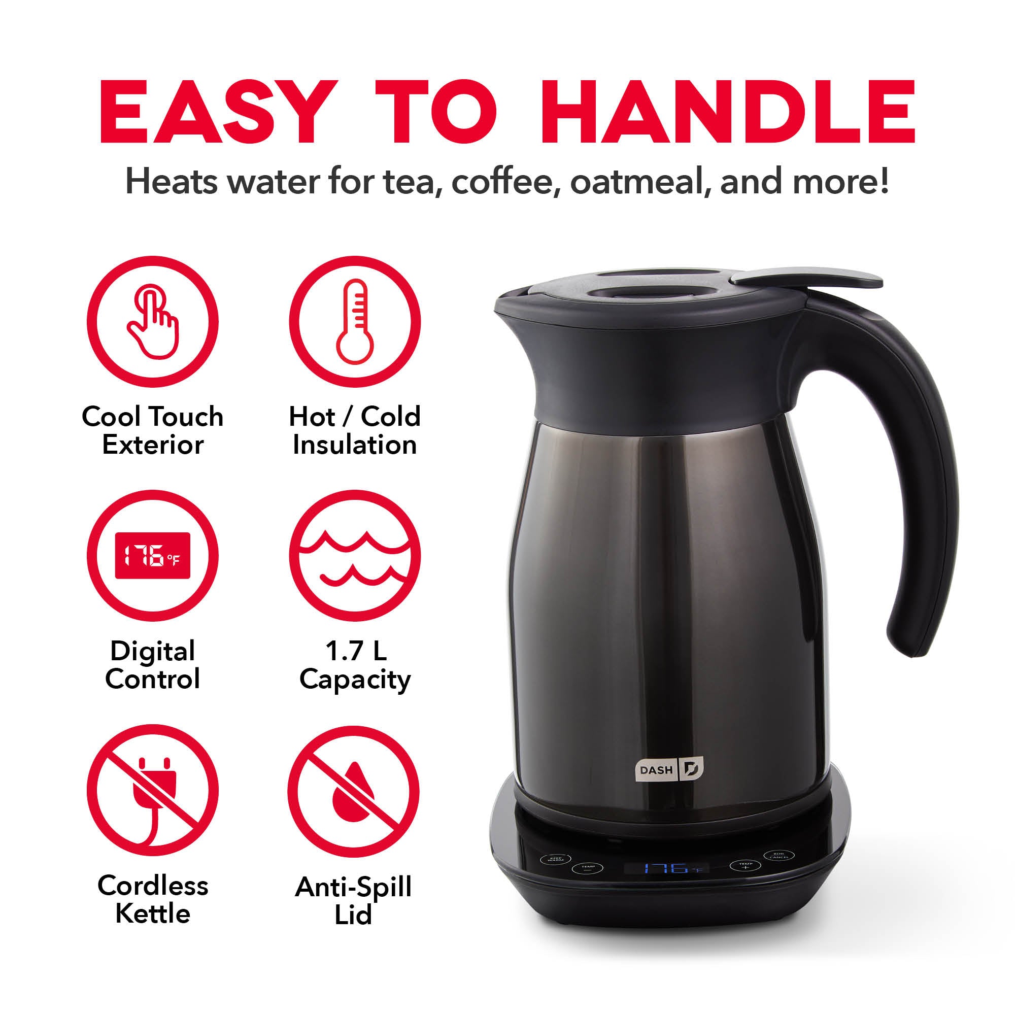Insulated Electric Kettle D9　mU bJ