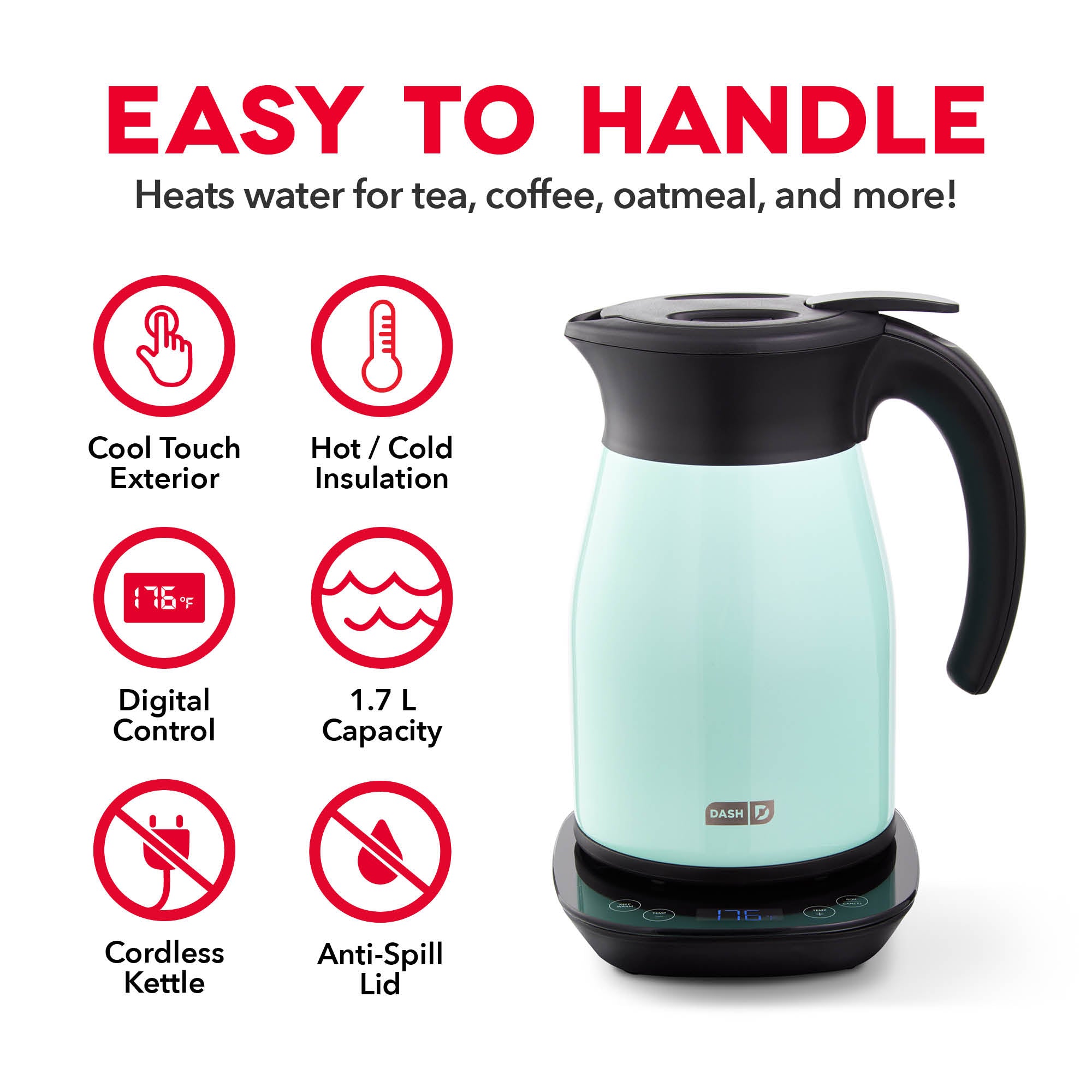 Insulated Electric Kettle D9　mU bJ