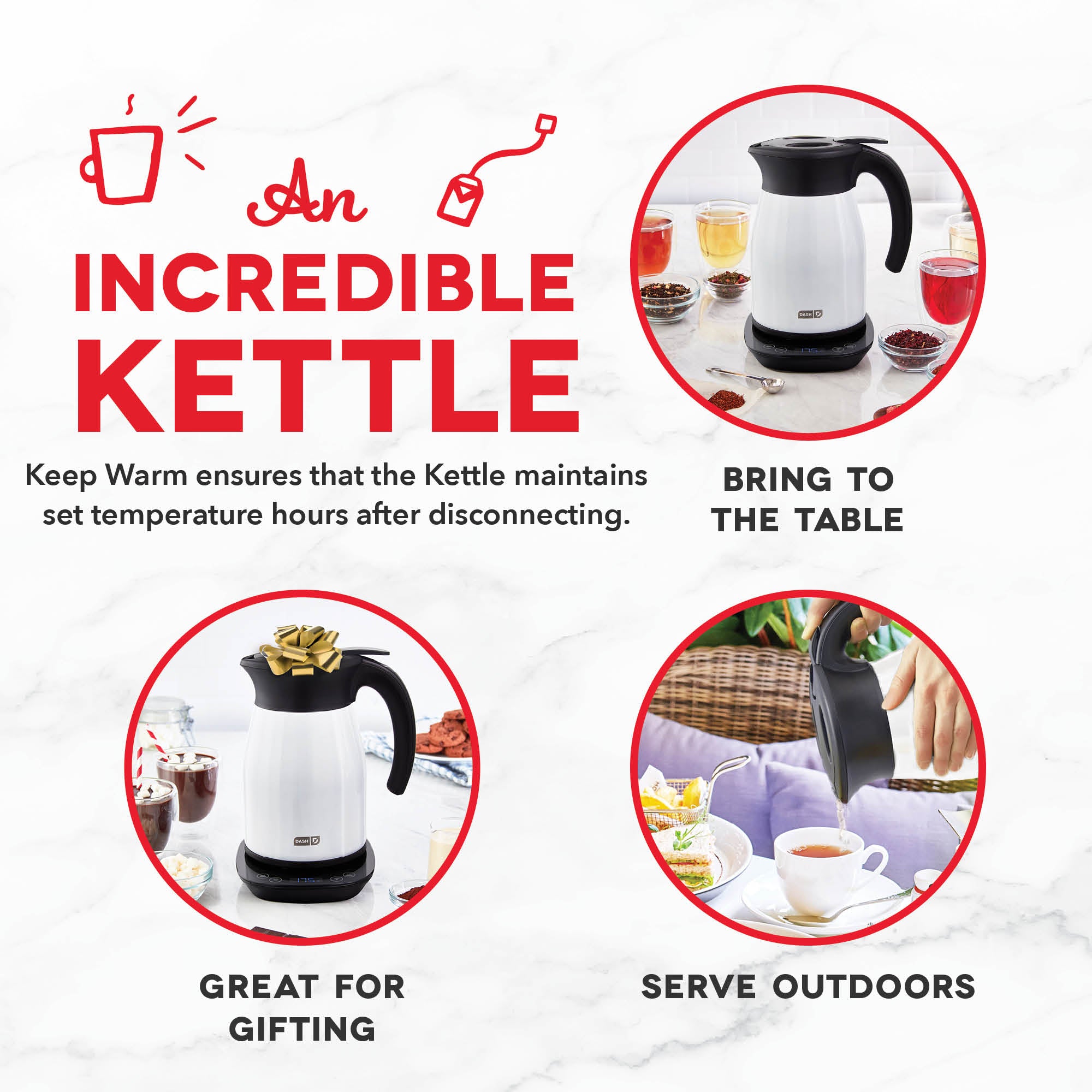 Insulated Electric Kettle D9　mU bJ