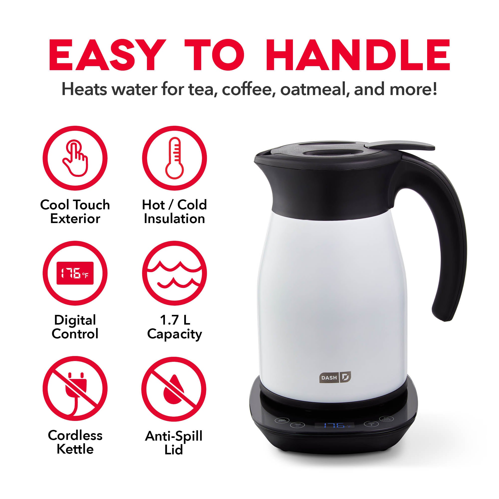 Insulated Electric Kettle D9　mU bJ