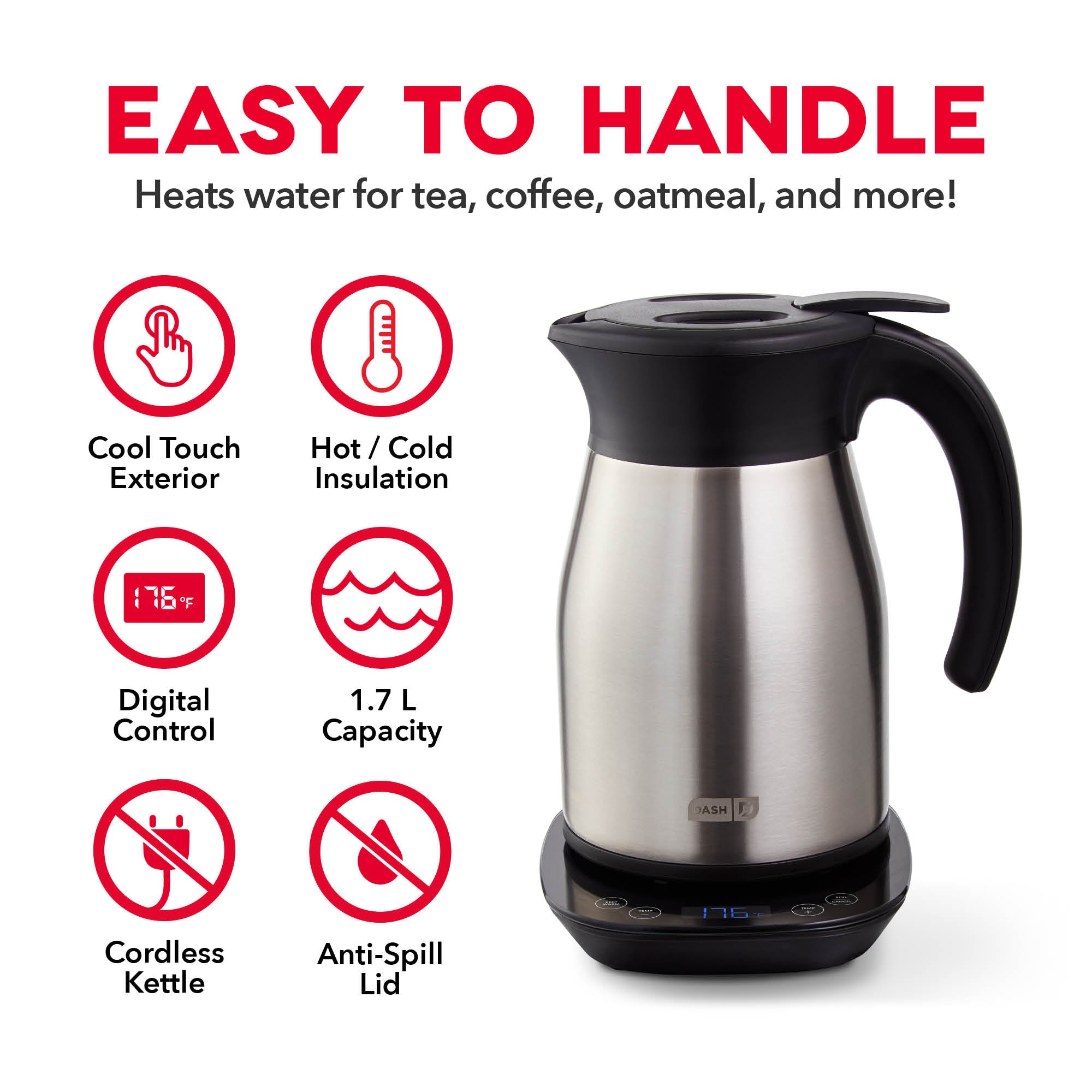 Insulated Electric Kettle D9　mU bJ