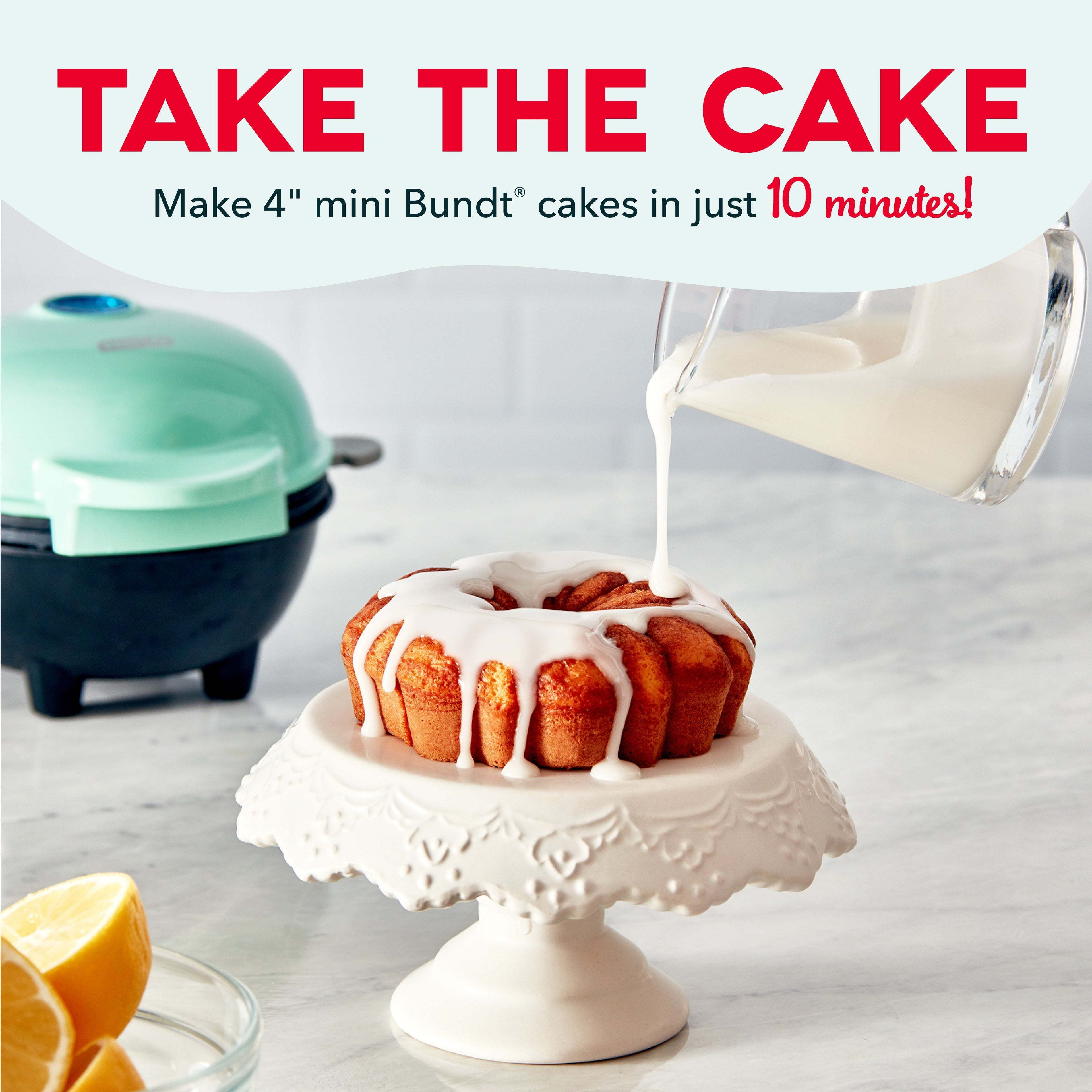 Mini Bundt Cake Maker H7　NE w0