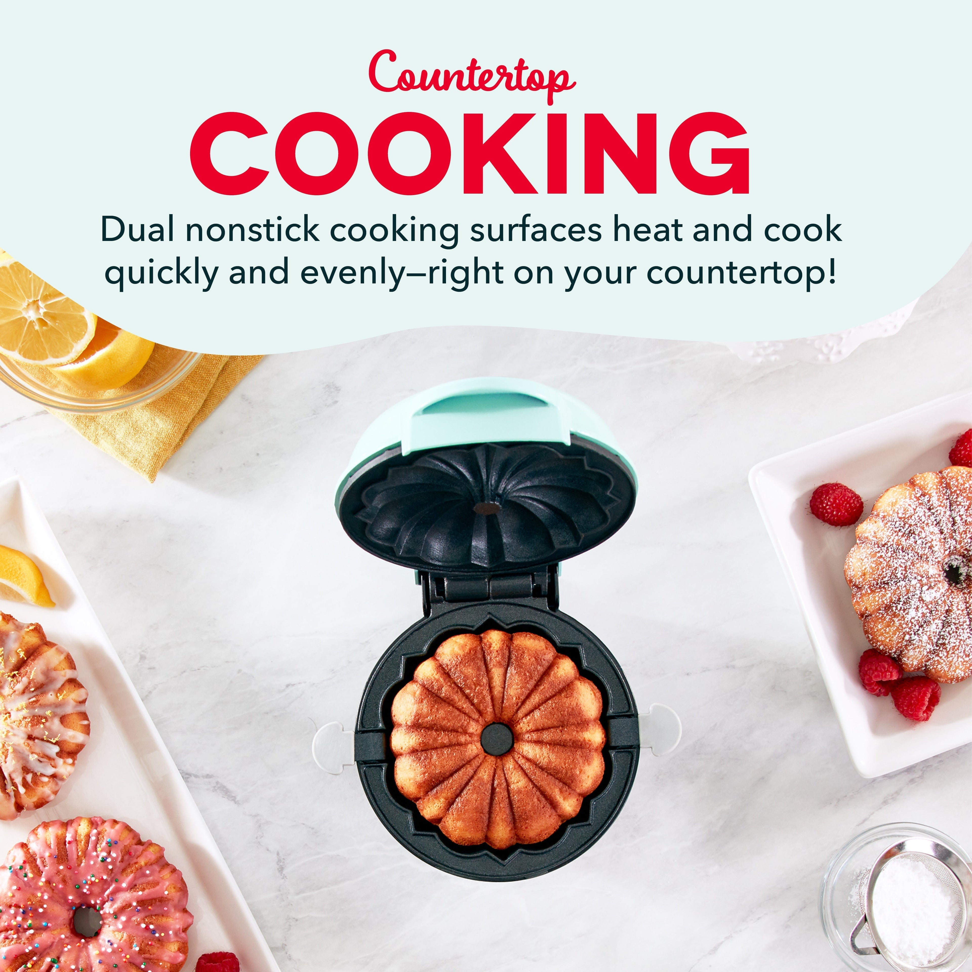 Mini Bundt Cake Maker H7　NE w0