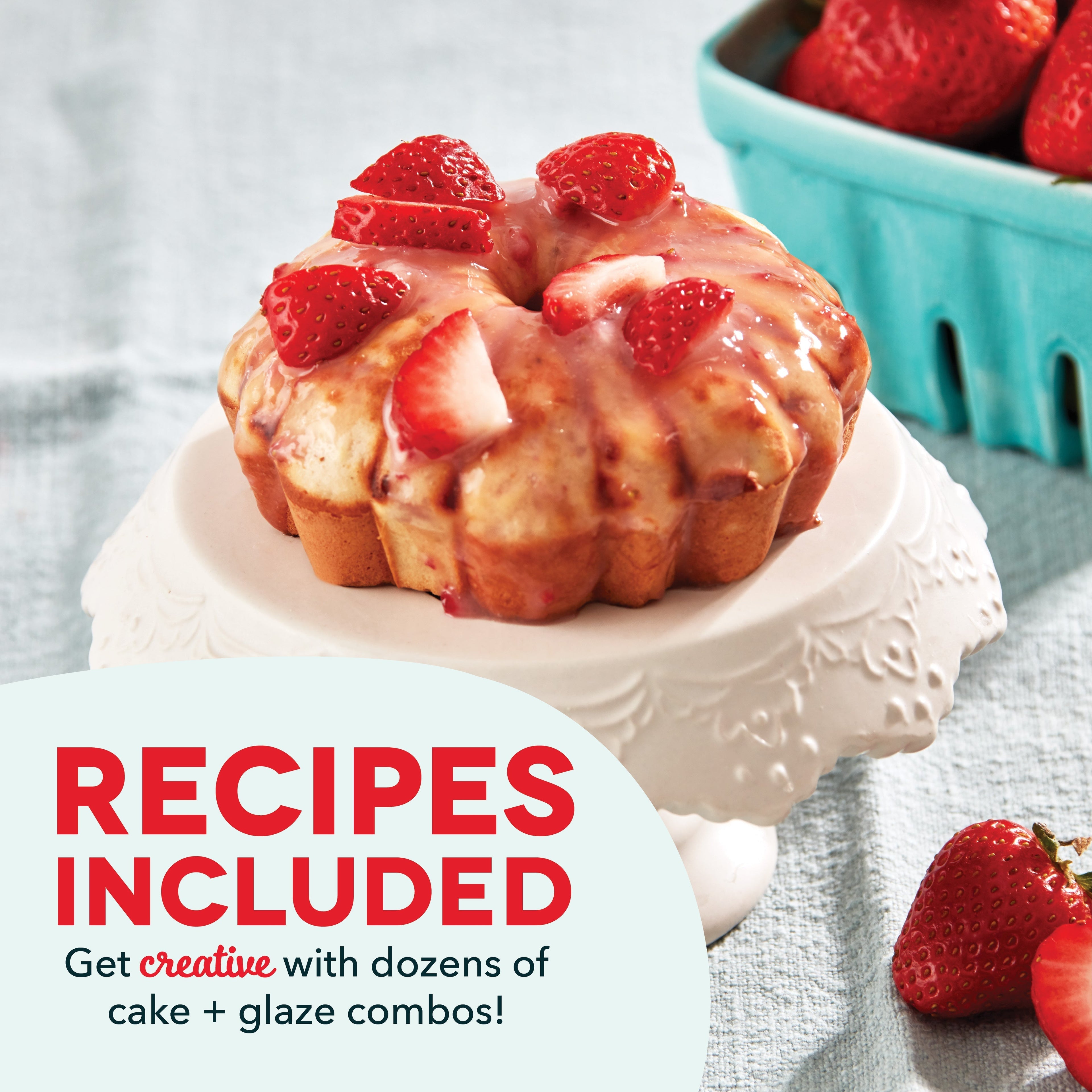 Mini Bundt Cake Maker H7　NE w0