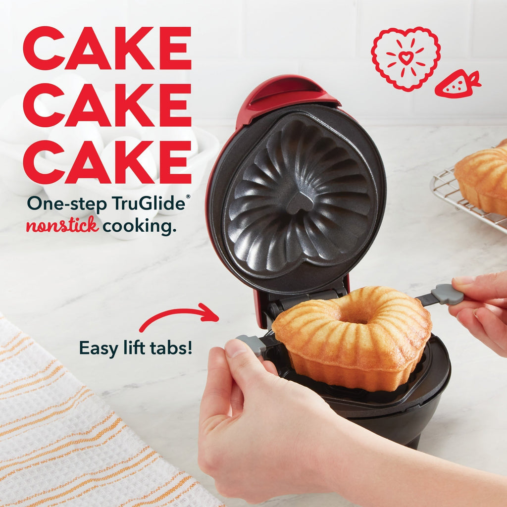 Mini Heart Bundt Cake Maker S8　Ph VS