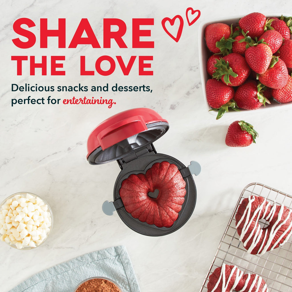 Mini Heart Bundt Cake Maker S8　Ph VS