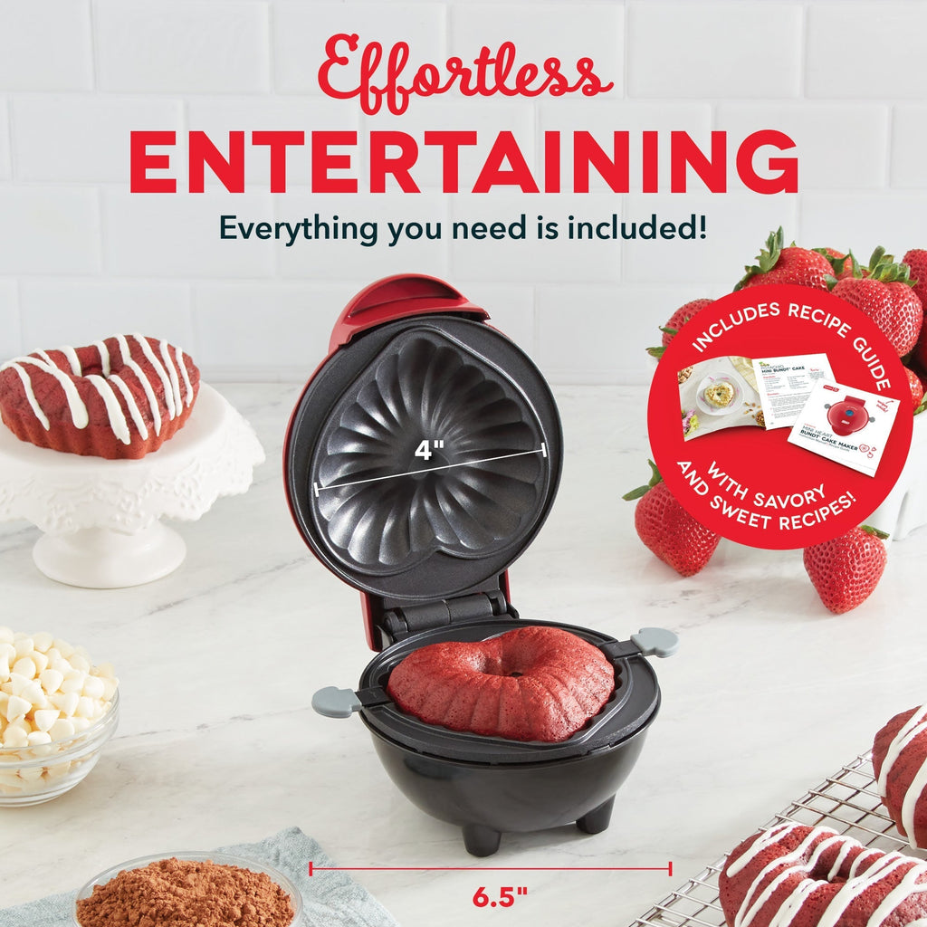 Mini Heart Bundt Cake Maker S8　Ph VS