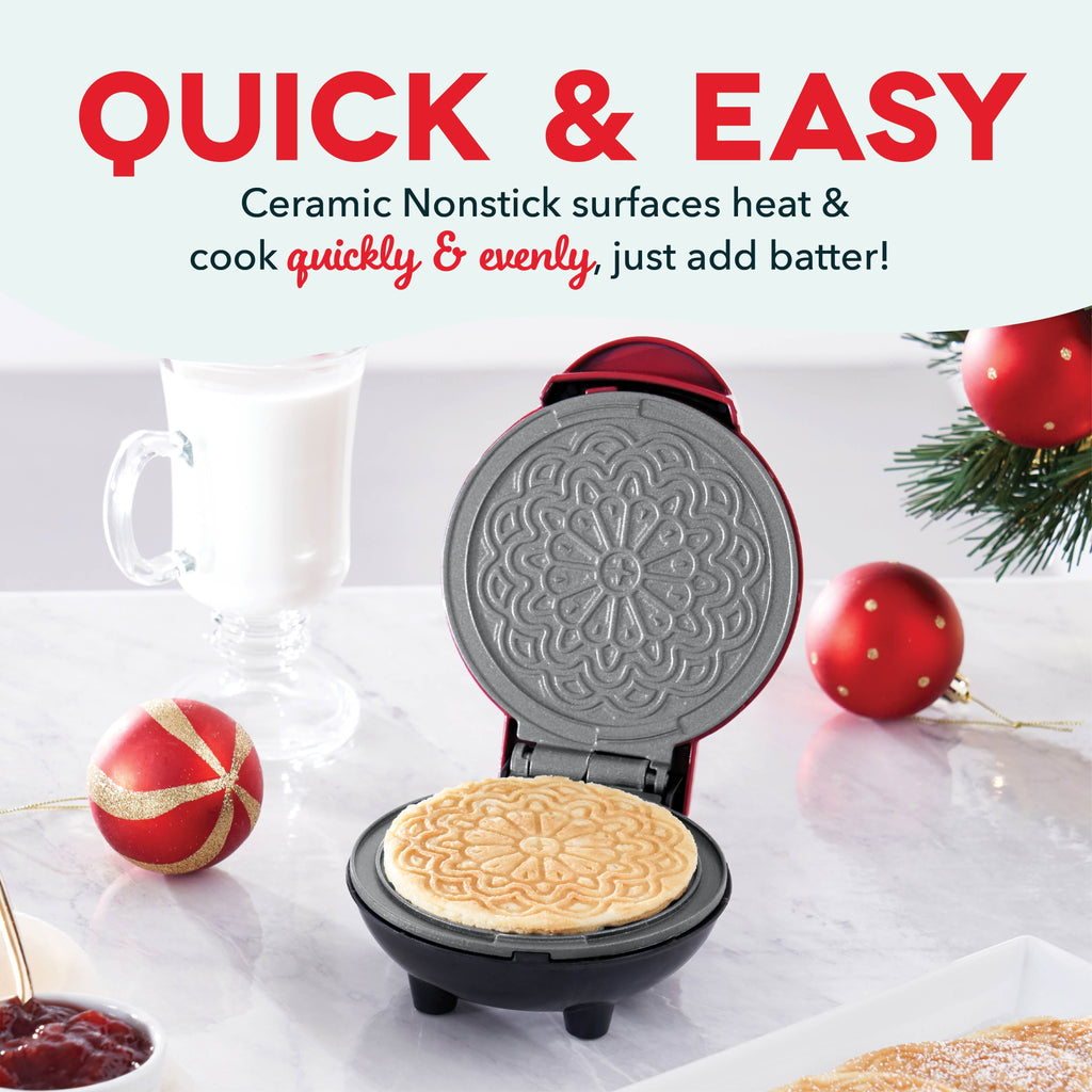 Mini Pizzelle Maker W1　pm fq