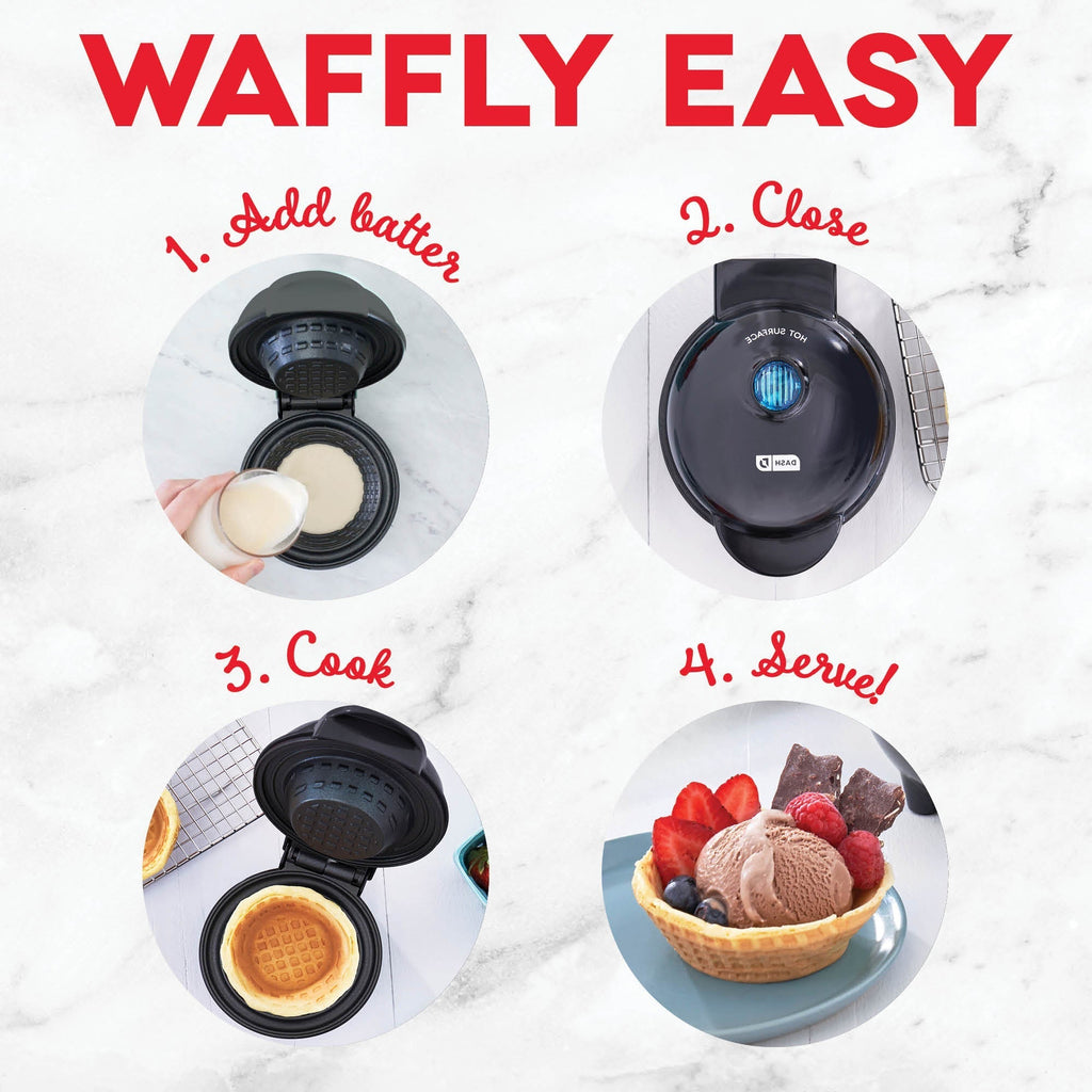 Mini Waffle Bowl Maker D2　xg RS
