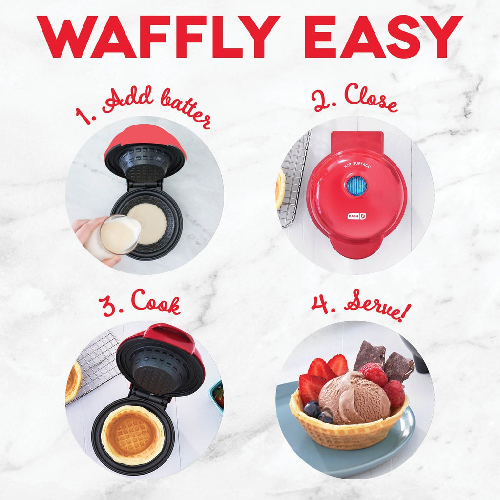 Mini Waffle Bowl Maker D2　xg RS