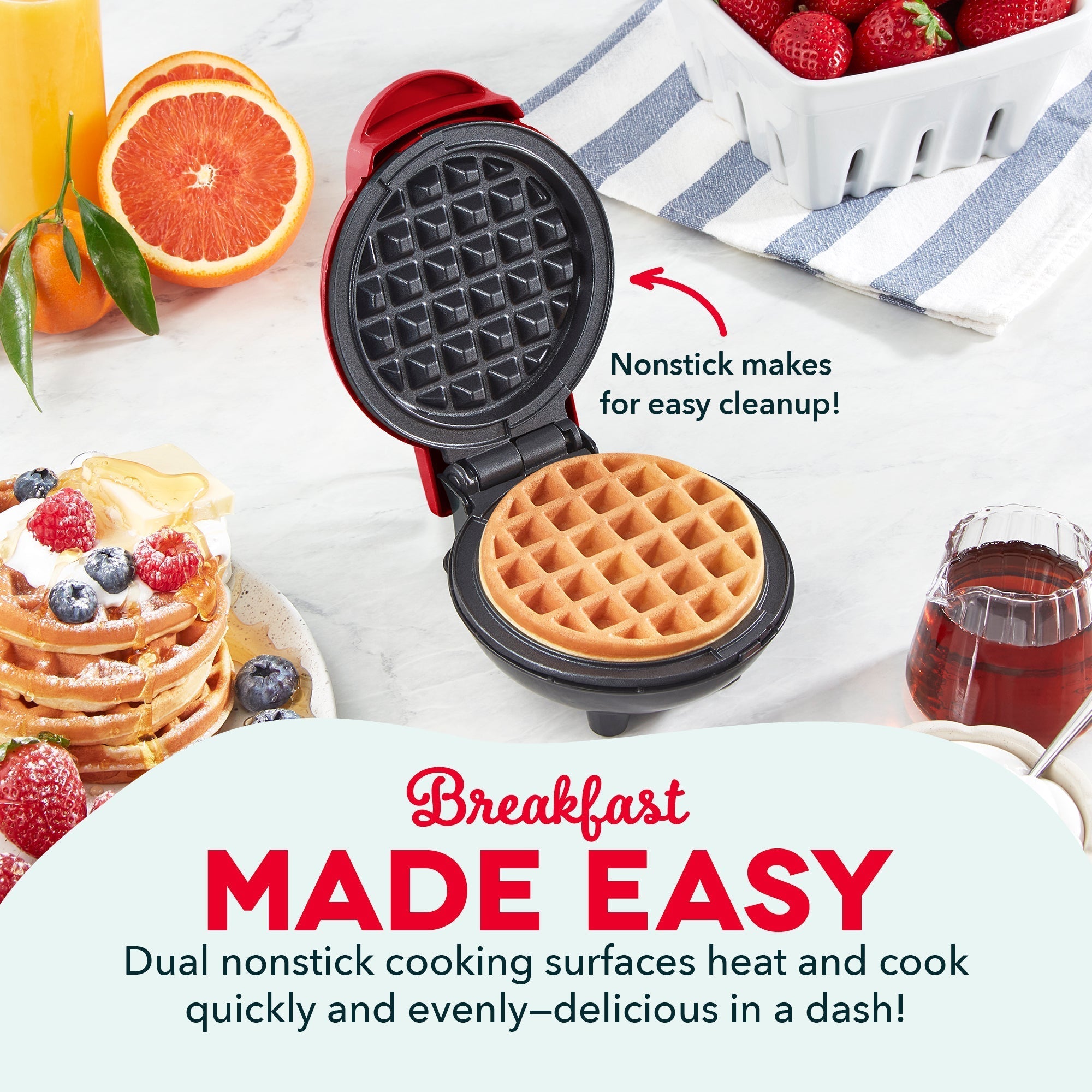 Mini Waffle Maker M8　A6 1j