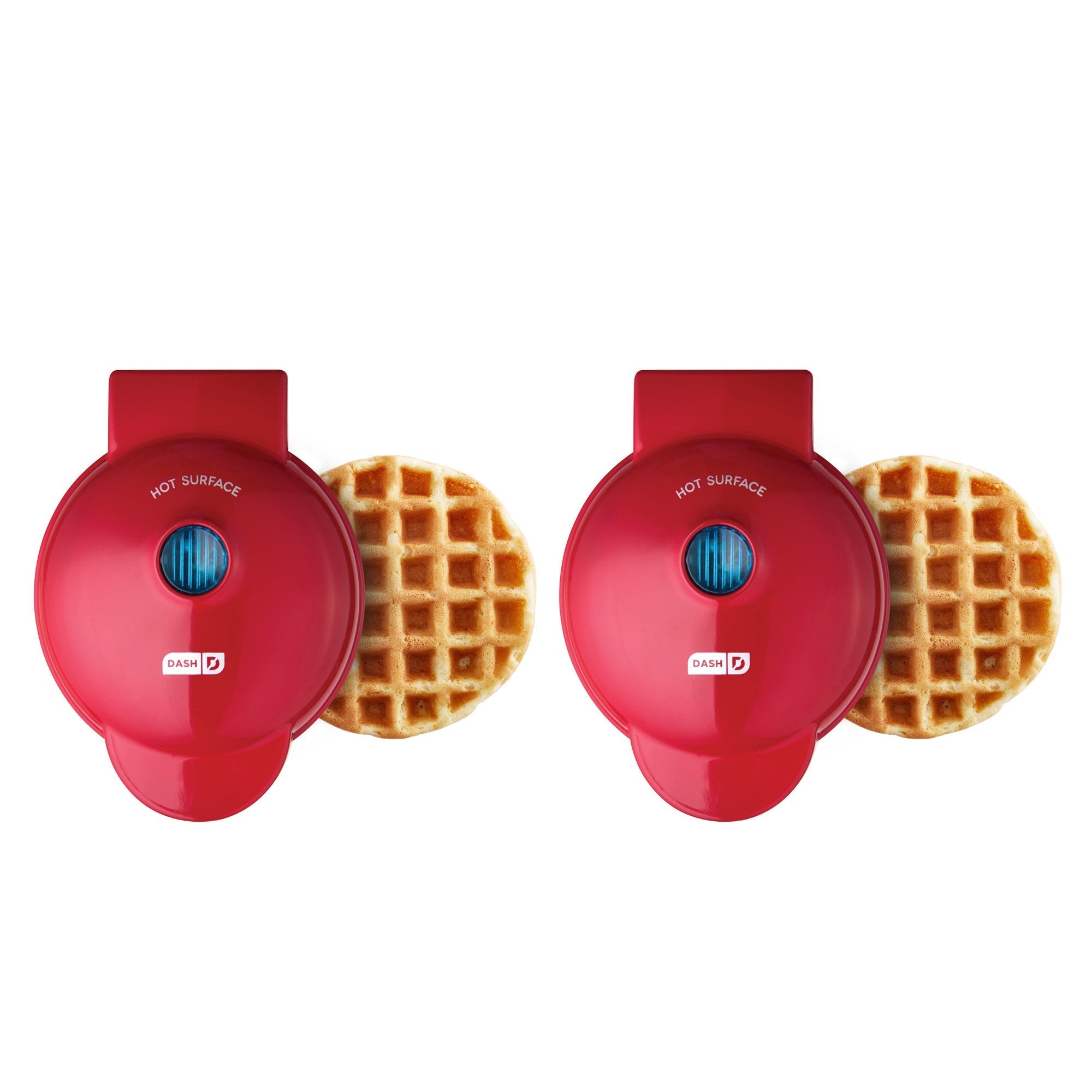 Mini Waffle Maker 2-Packs M5　a7 Nj