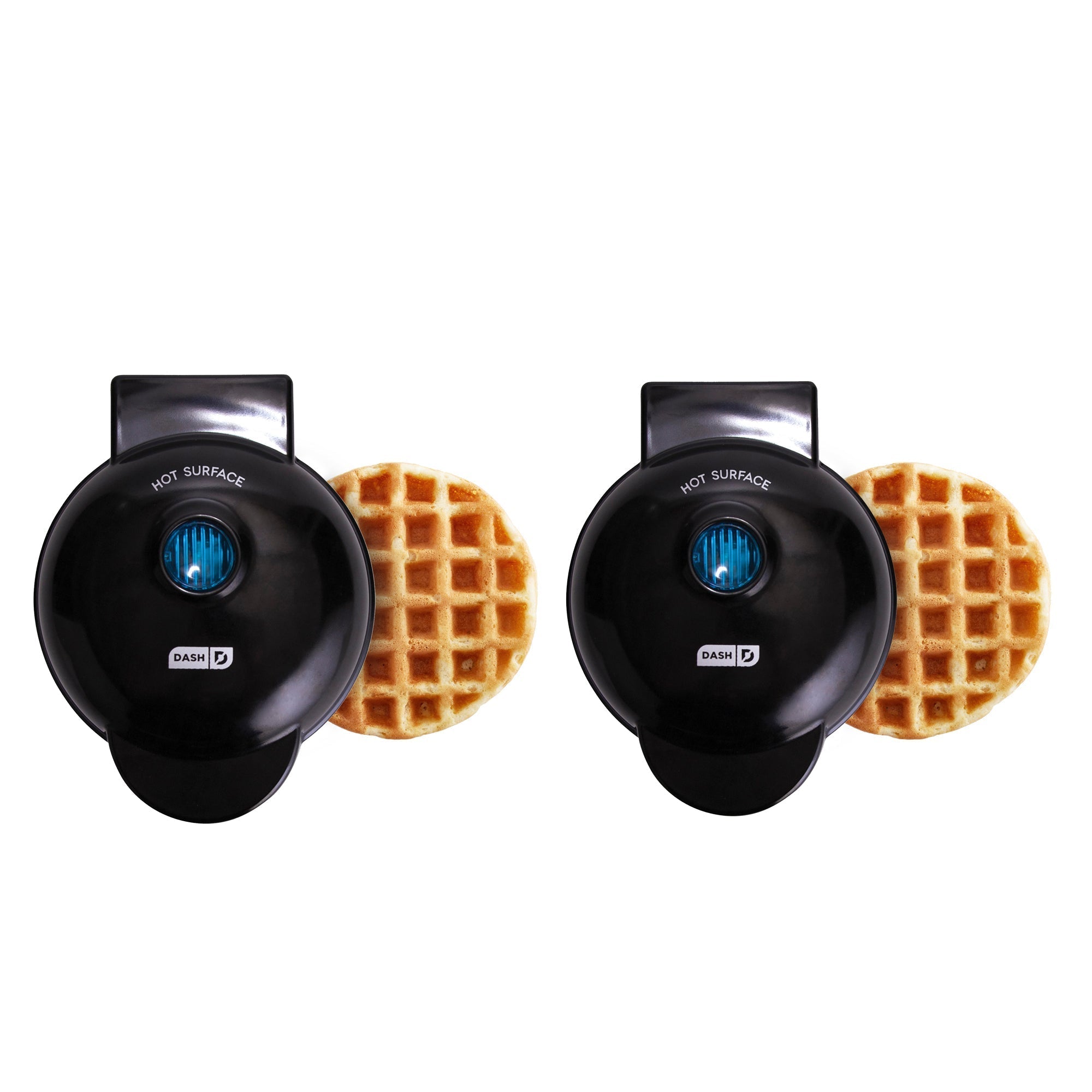 Mini Waffle Maker 2-Packs M5　a7 Nj